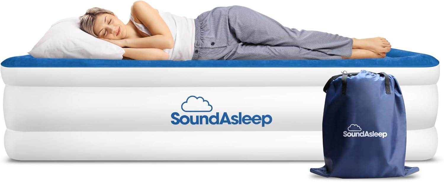 SoundAsleep Double Height Tested vs ComfortCoil Pump for Home & Camping
