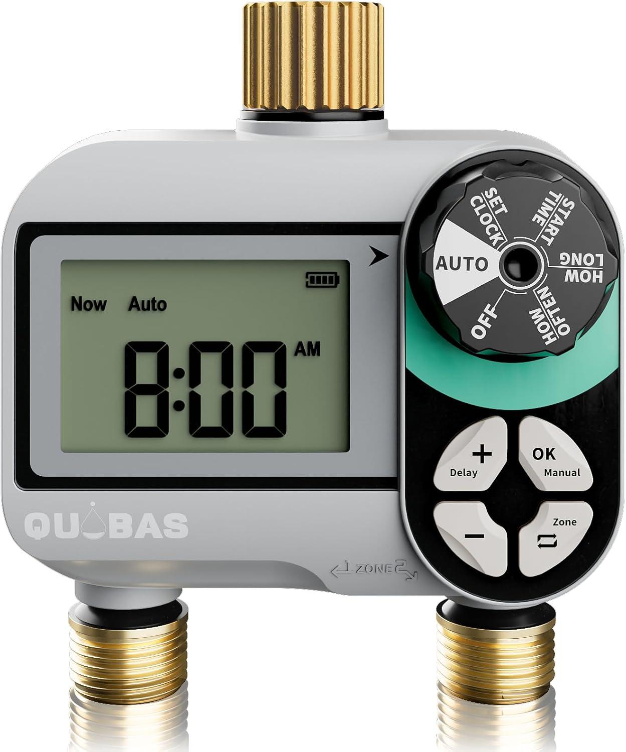 2-Zone Sprinkler Timer Versus Garden Hose Water Timer: Brass Inlet vs Manual Watering, Tested for Water-Wise Efficiency
