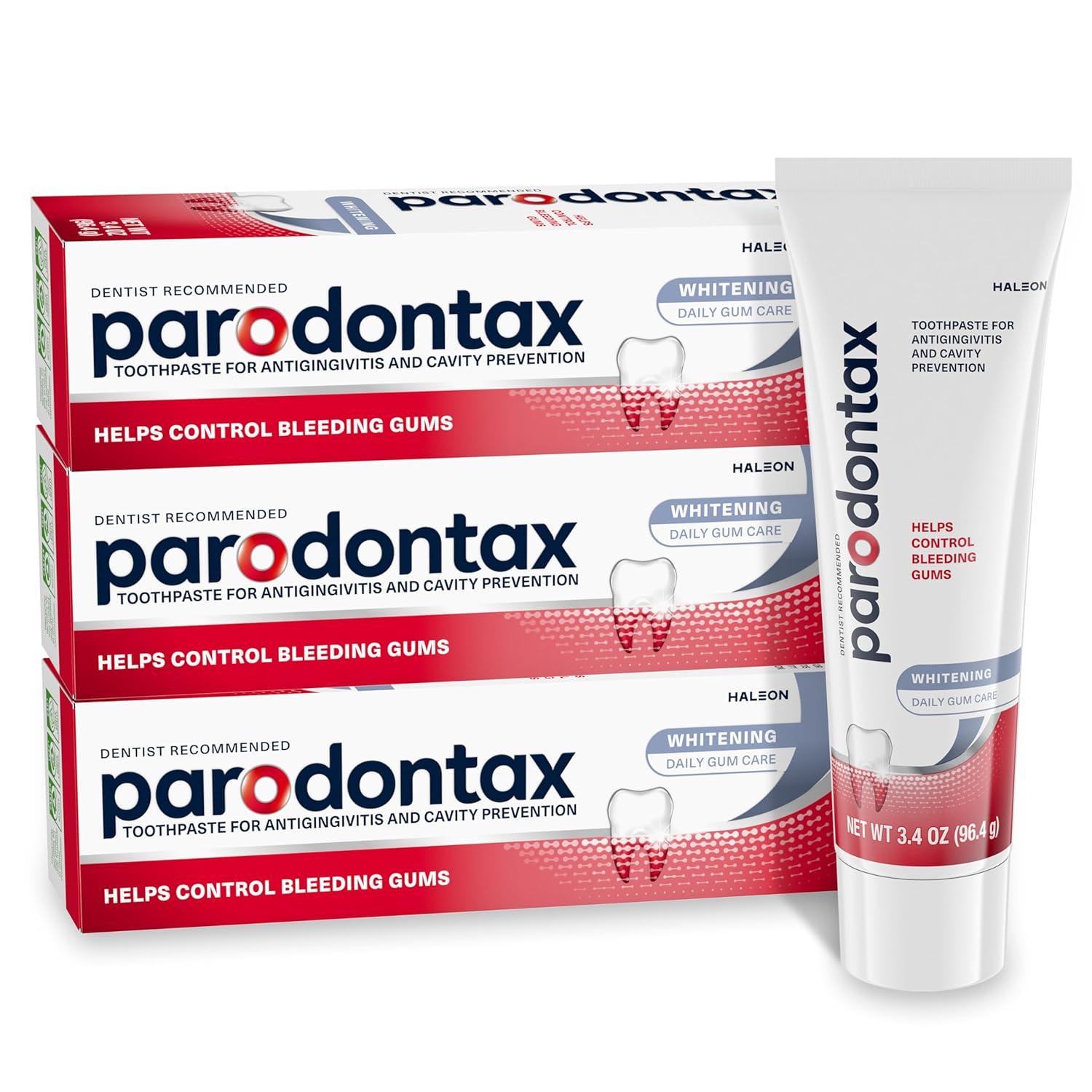 Parodontax Teeth Whitening... Gum Health Showdown: Tested for Bleeding Relief vs. Anti-Inflammatory Care
