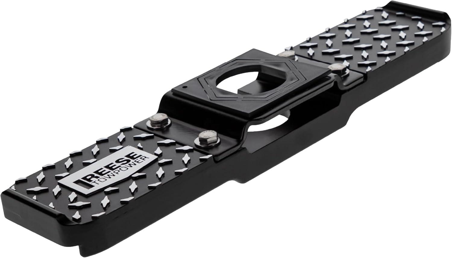 Reese Tow Hitch Step (Black, 3.25" x 15.7") Versus... Lighter: Tested for Towing Needs
