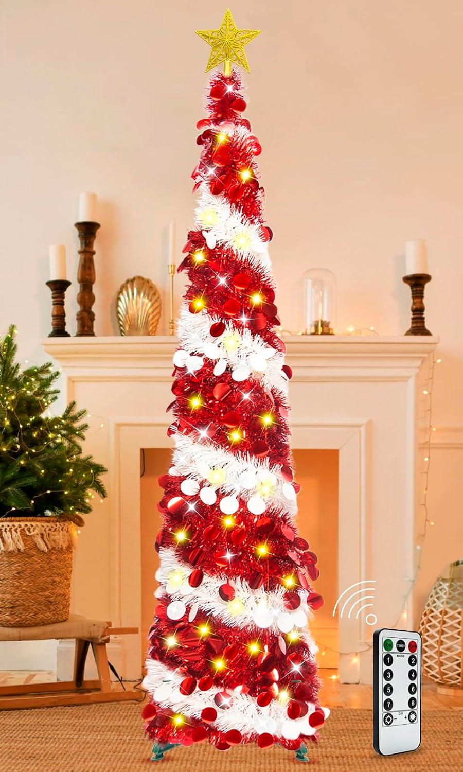 Tested: Pop-Up 8 Remote Modes vs. Dual Color Sequin Tinsel for Quick Setup