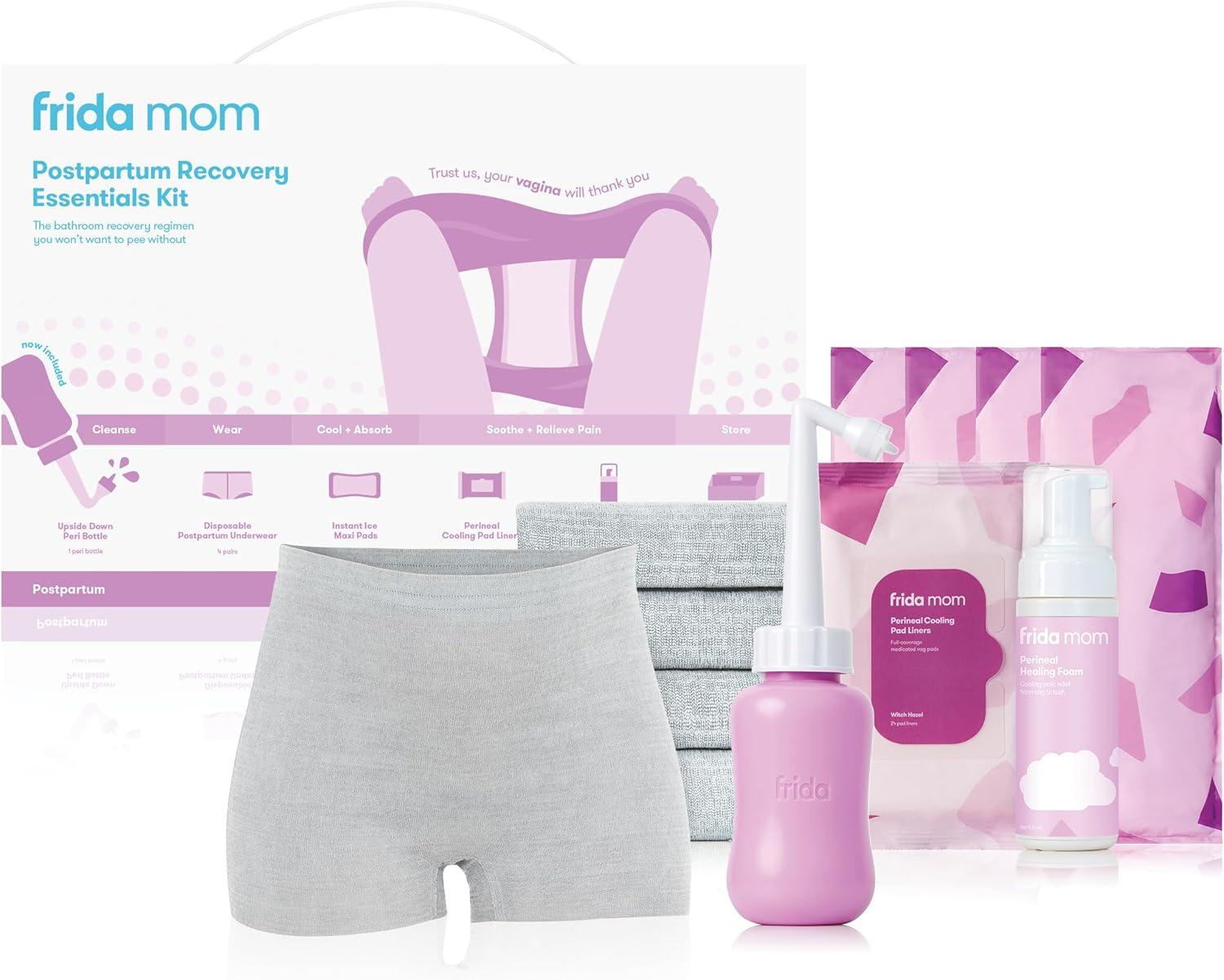 Showdown: Postpartum Recovery Essentials Kit Tested for Leak-Free Comfort, Instant Cool, 360° Soothing, LeakLock, No-Drip (11pc Gift Set)