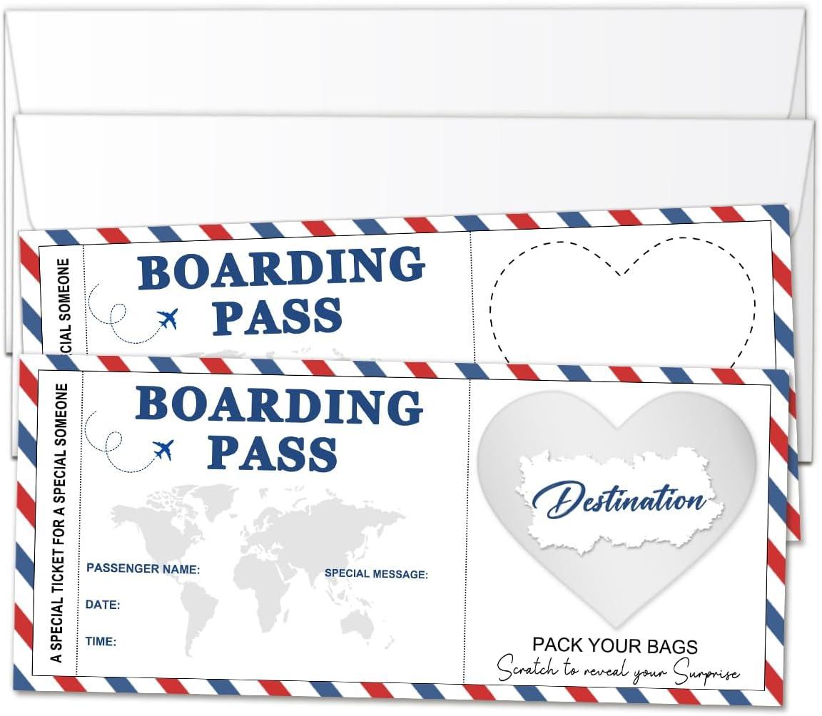 Surprising Insight: Digital Stripe Pass Tested Versus Scratch-Off Travel Tickets With Envelopes For Timeless Events