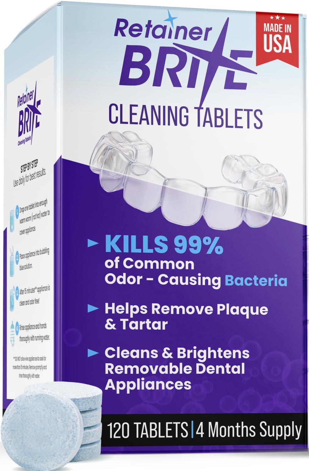 Retainer Brite Tested: 4-Month Supply, Ultrasonic Compatibility, Made in USA... Wins for Every Bite?