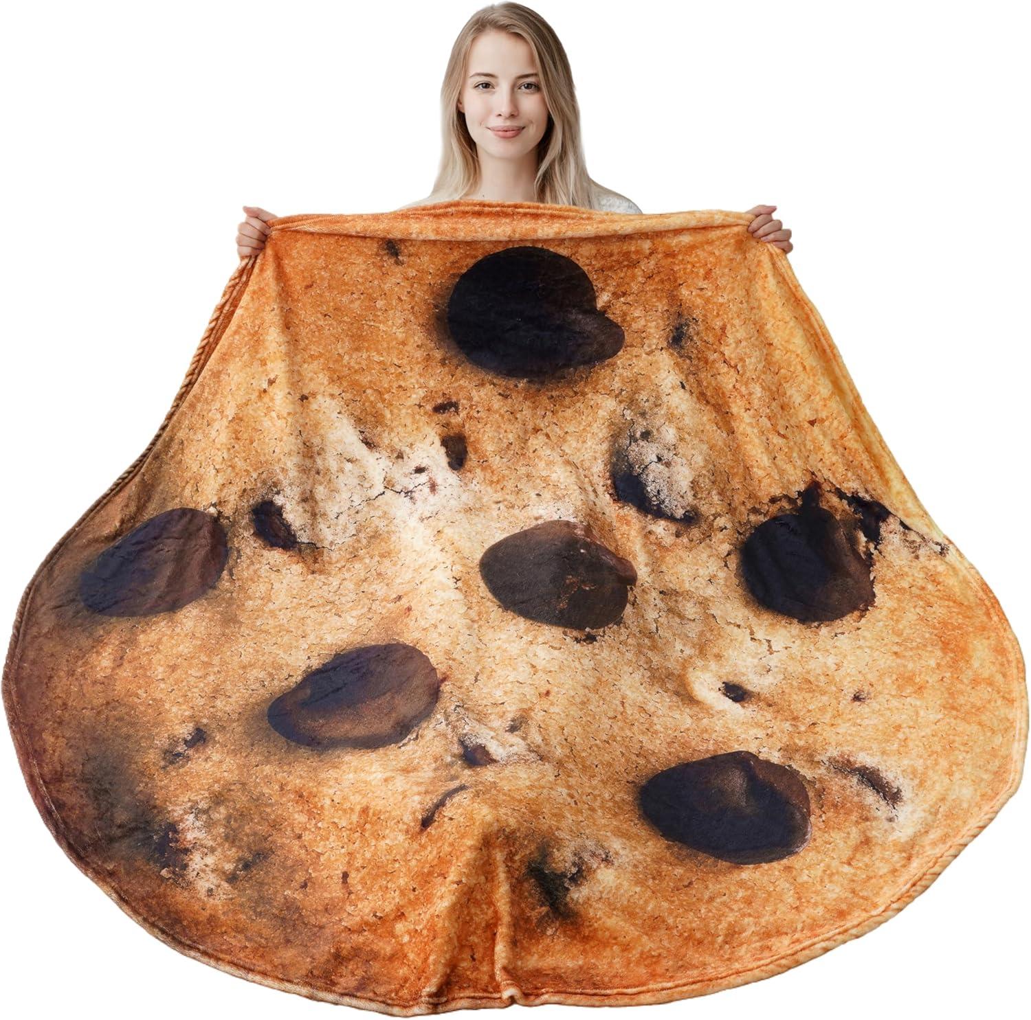 Surprising Comfort: Cookie Throw Pillow for Snack-Savvy Decor & Cozy Vibes