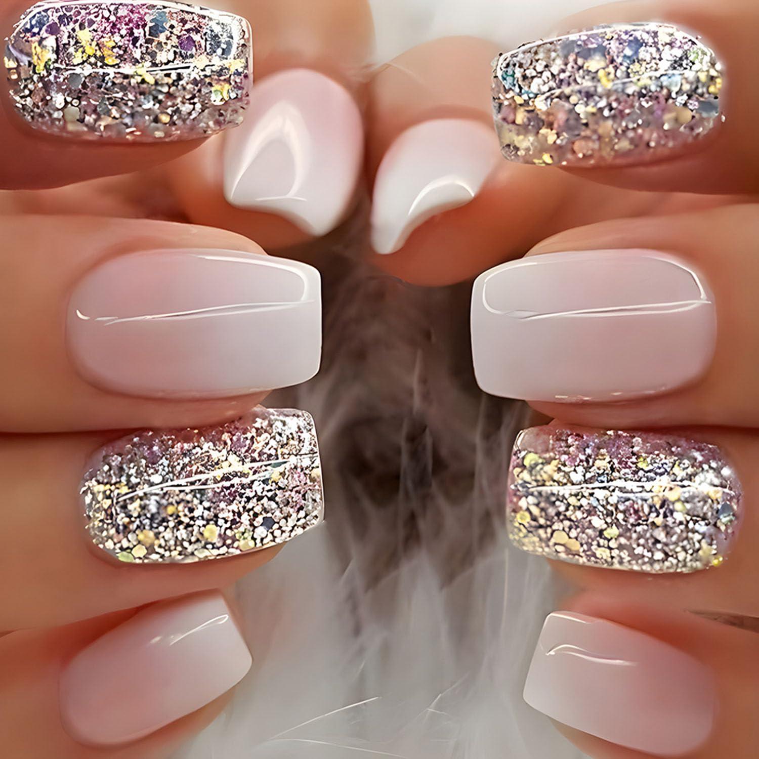 Surprising 240pcs Press-on Nails: No UV Needed... Quick DIY
