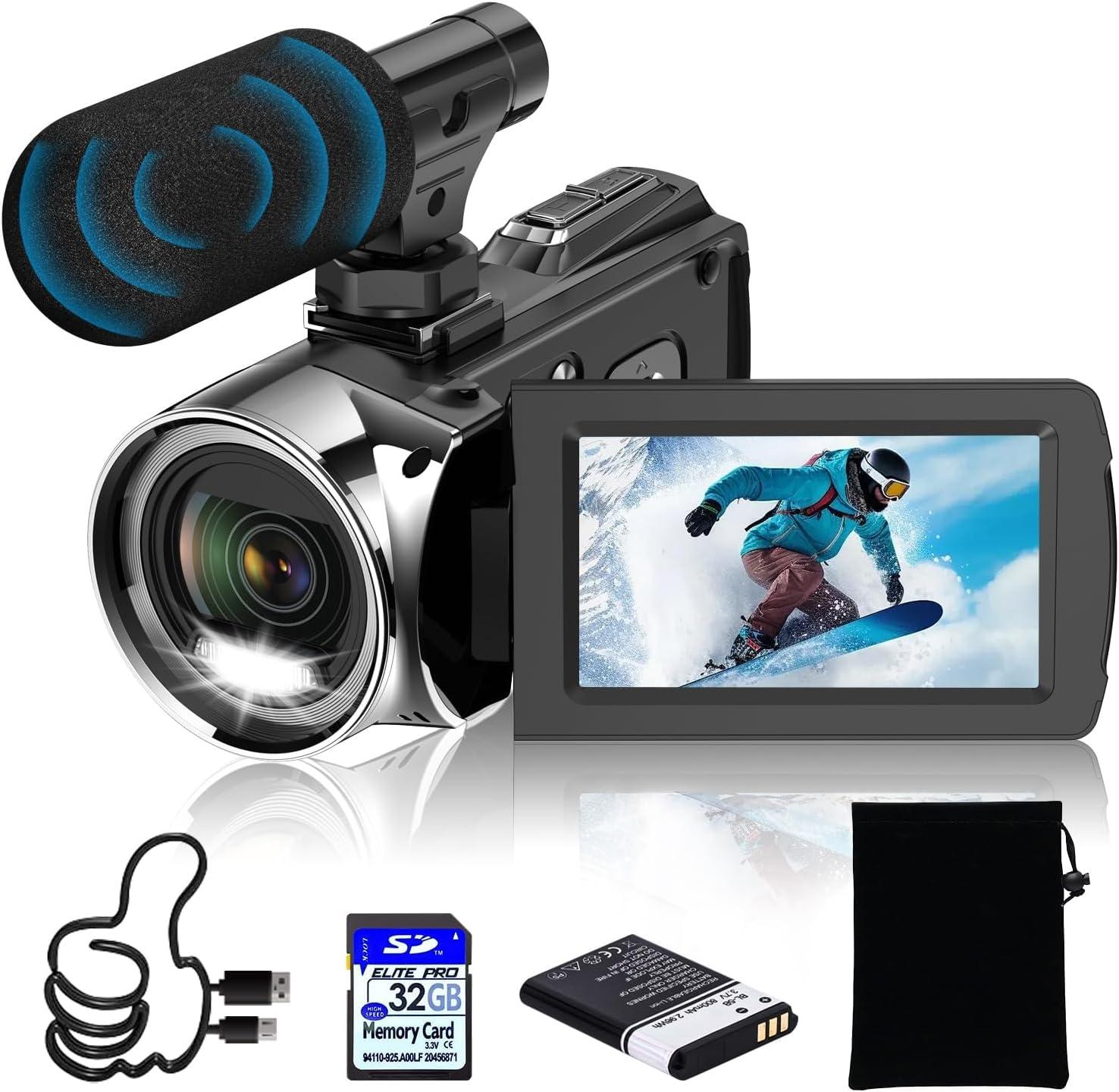 Camcorder Tested: 4K, 270° Rotation, Audio, and Advanced Features Compared