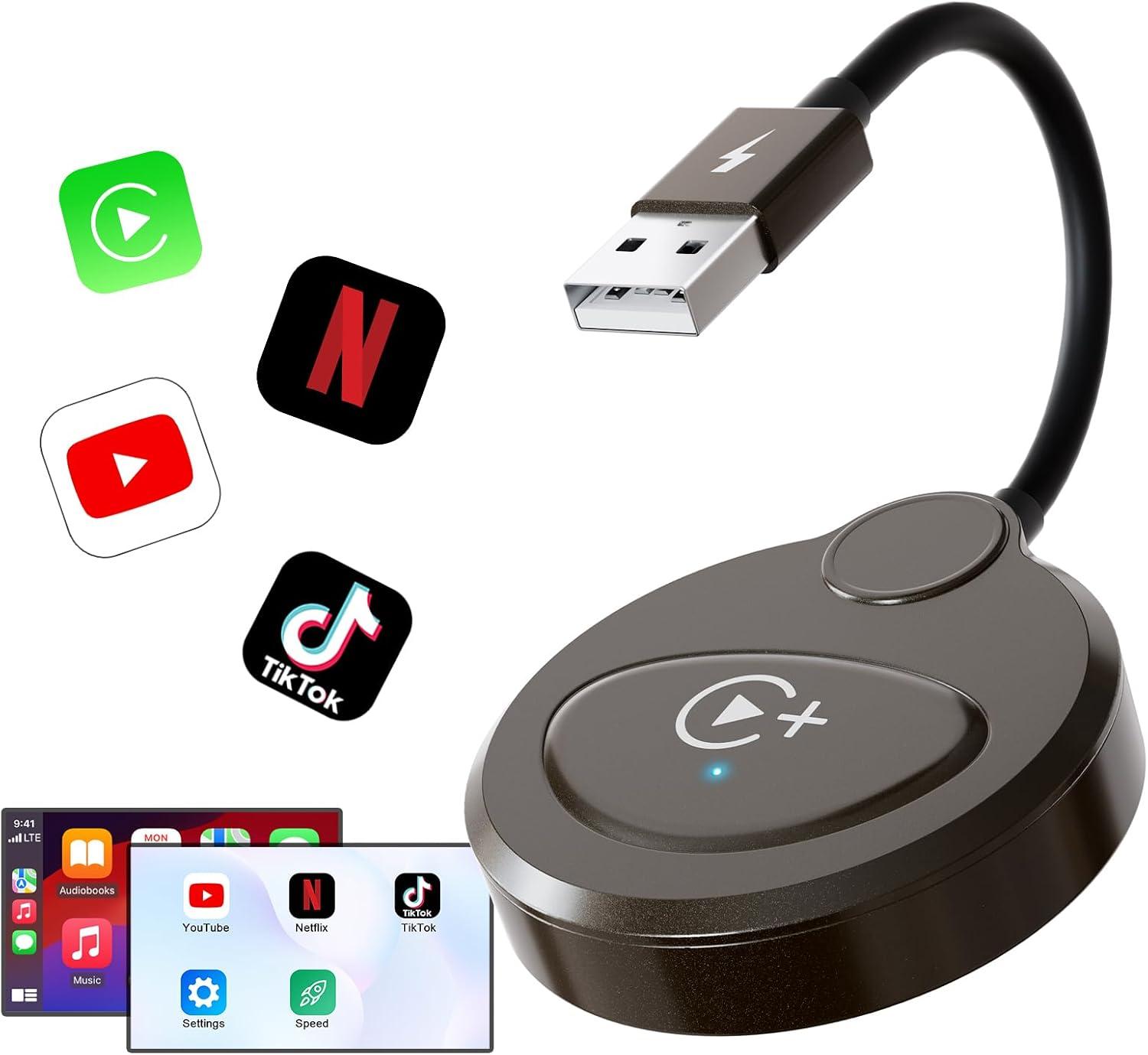 CarPlay Showdown: Built-in YouTube & Netflix vs. Magic Box with TikTok Support (Plug & Play)