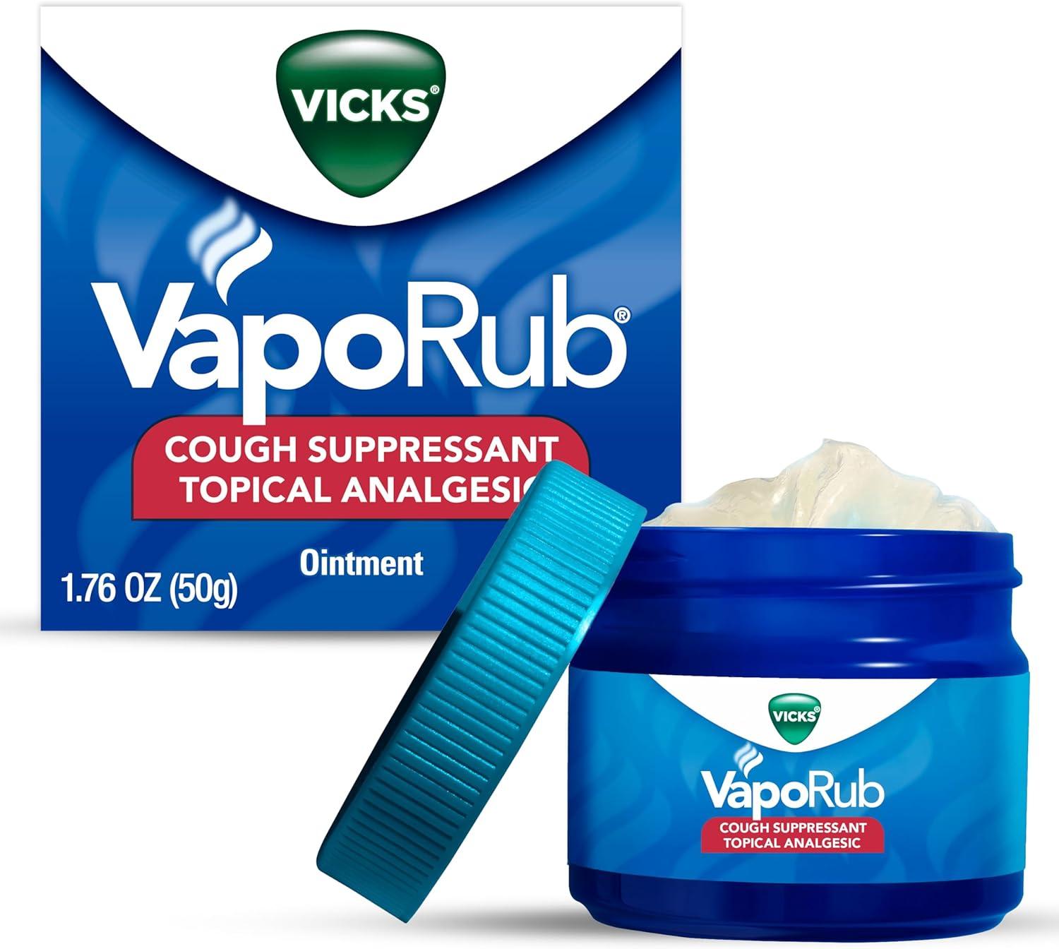 Surprising Showdown: Vicks VapoRub's Cough Suppressant... vs Medicated Vapors for Cold-Ache Relief