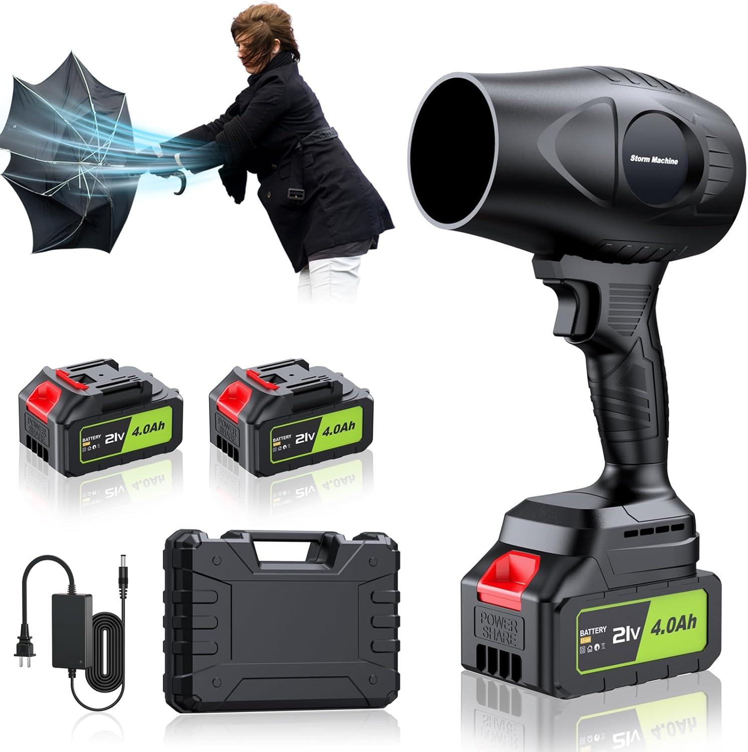 Cordless 400,000 RPM Leaf Blower (2-Battery) vs. Corded: Surprising Eco Efficiency for Patio