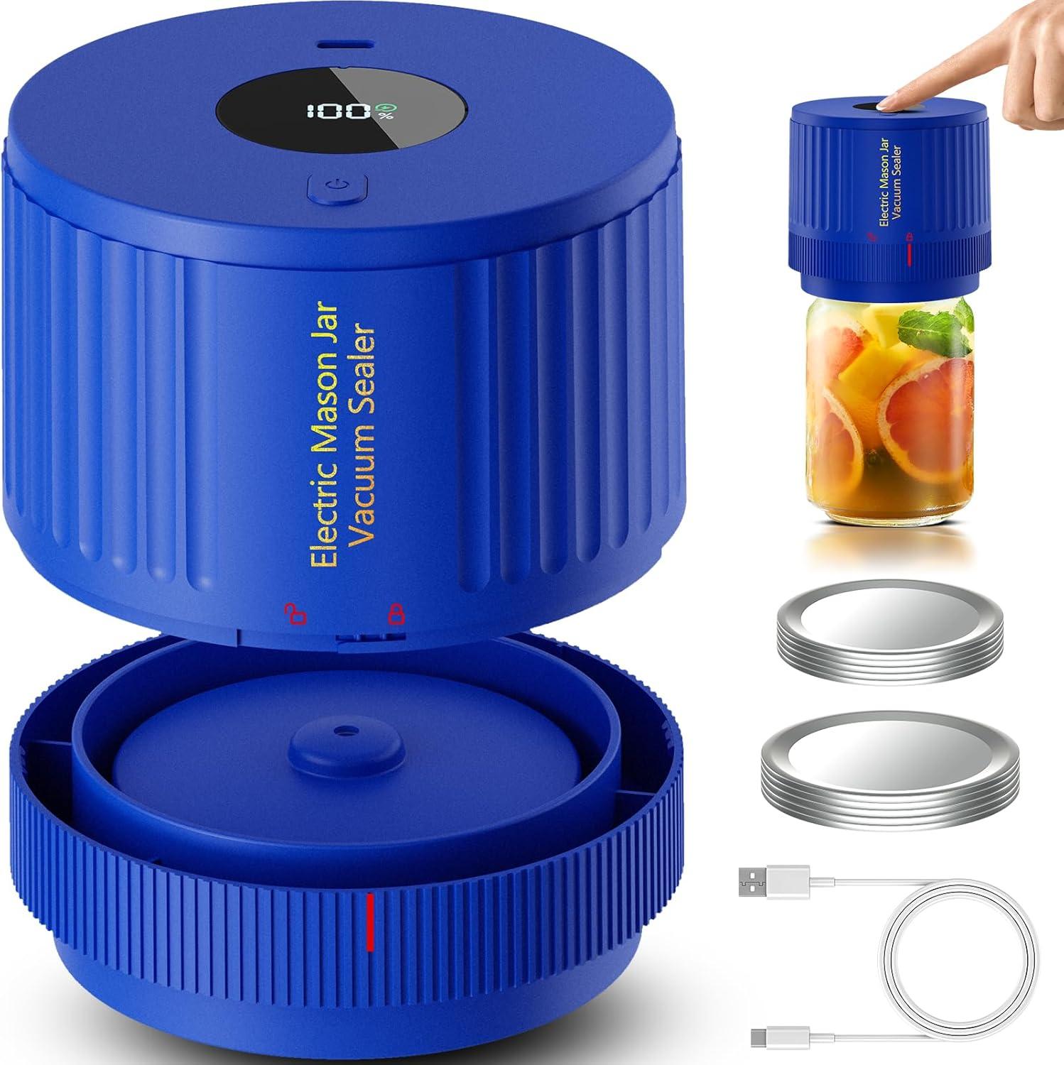 Versus Manual: Electric Vacuum Sealer Tested... for Efficient Food Storage