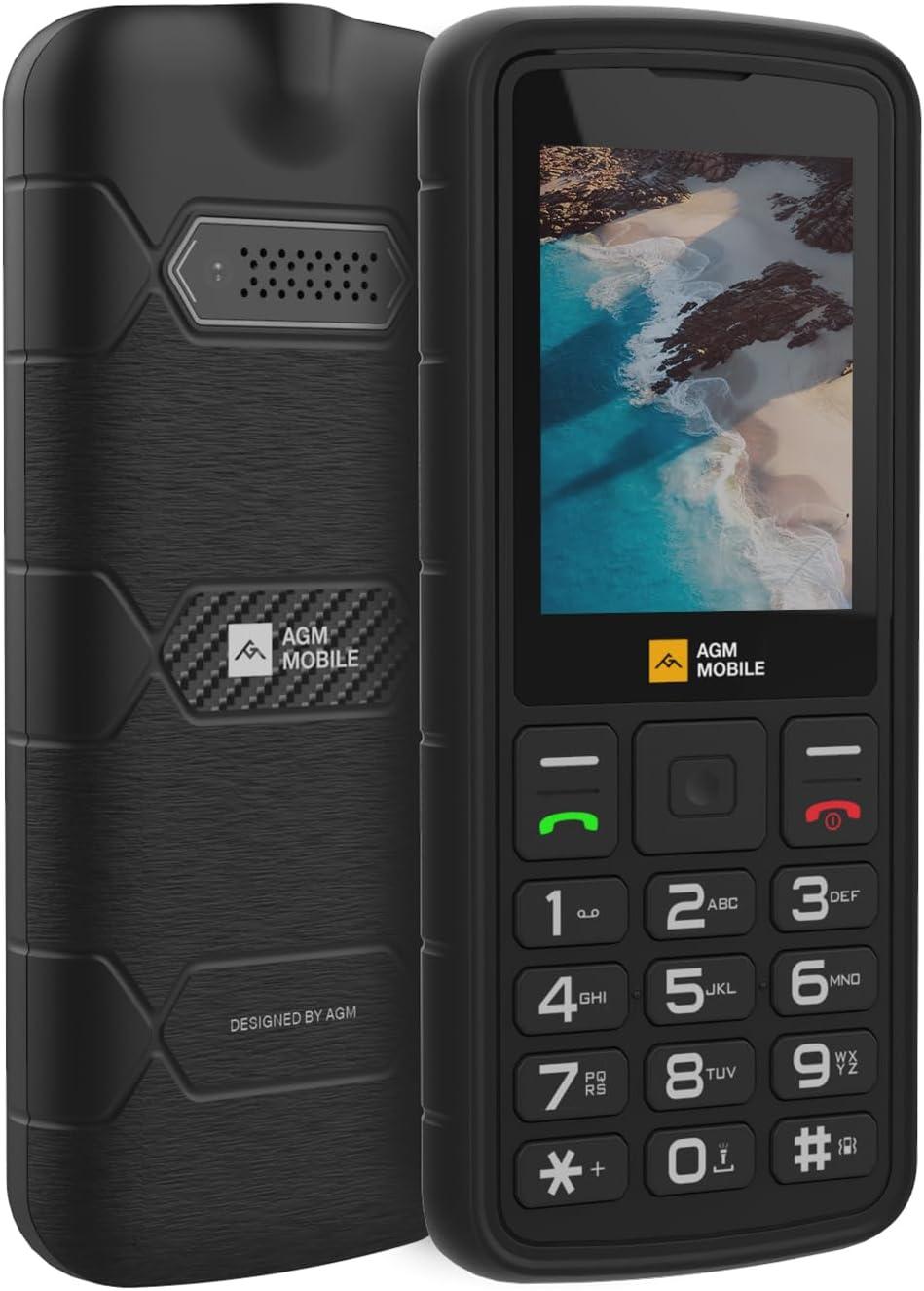 AGM M9 4G Tested-Waterproof, Flashlight, 3 Card Slots for T-Mobile Use
