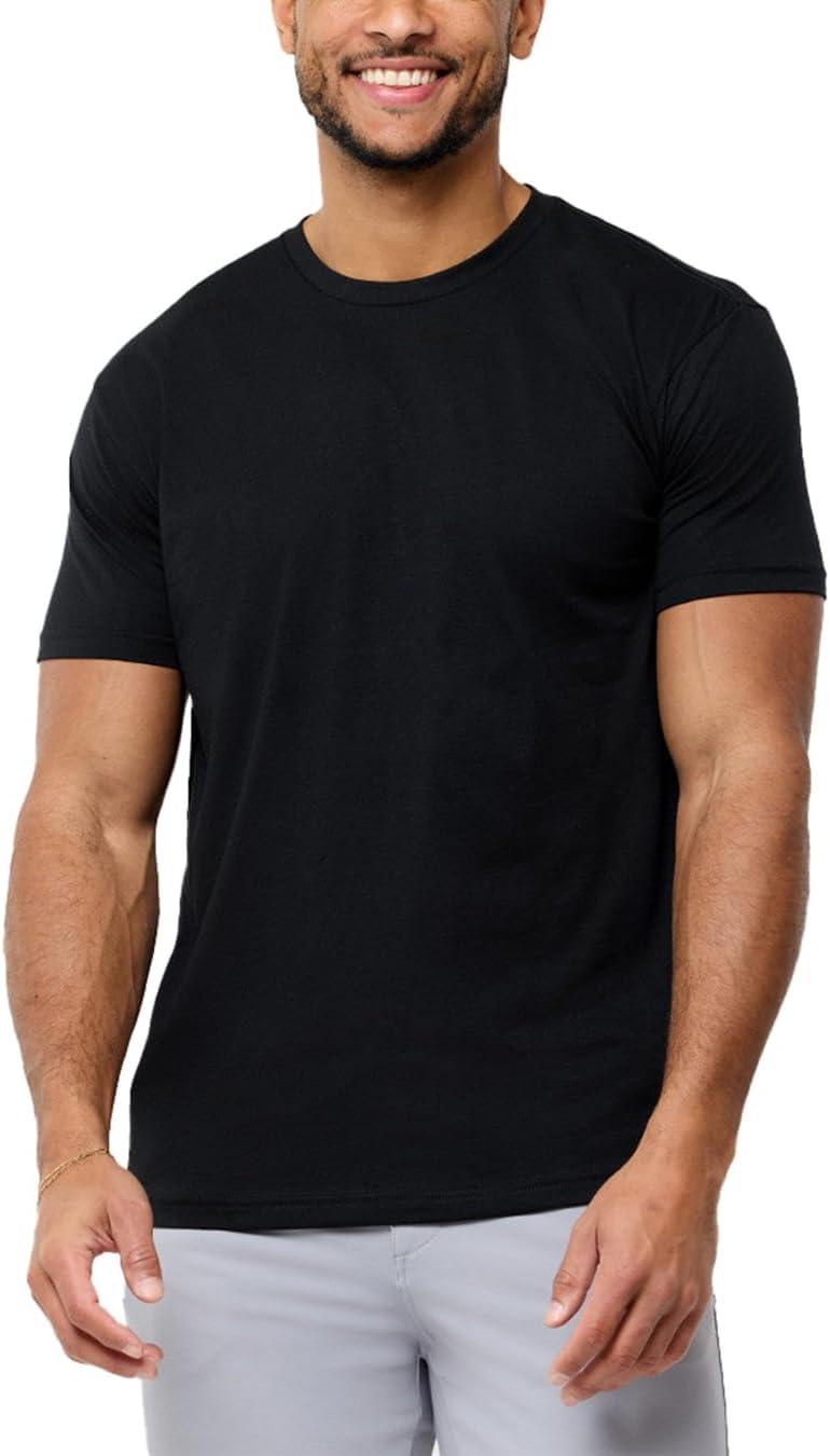 Mens T-Shirts Showdown: Gildan's Moisture-Wicking, Fruit of the Loom's Tag-Free, INTO THE AM's Soft-Fitted
