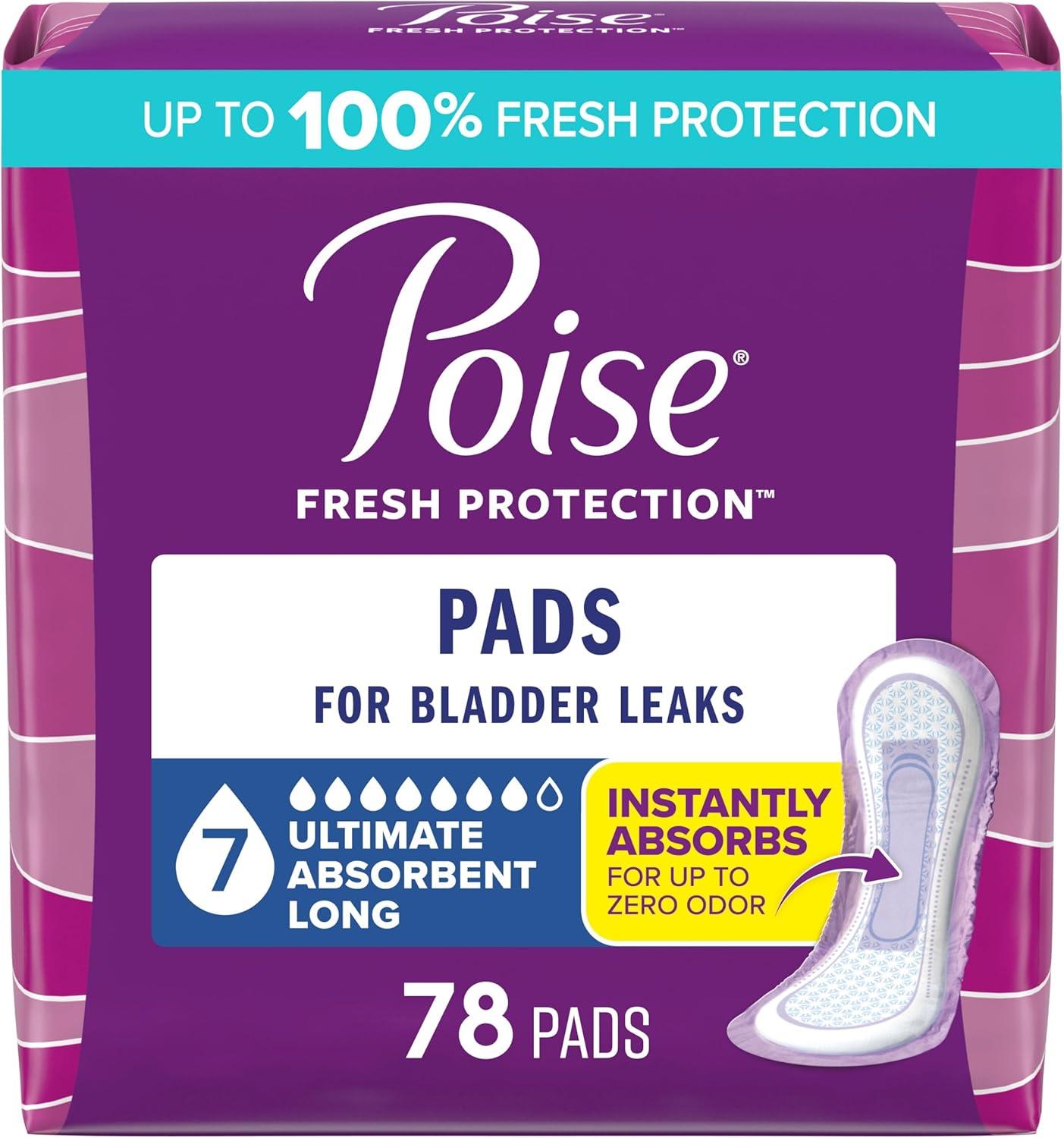 Incontinence Products: Tested for 12-Hour Odor-Free Protection