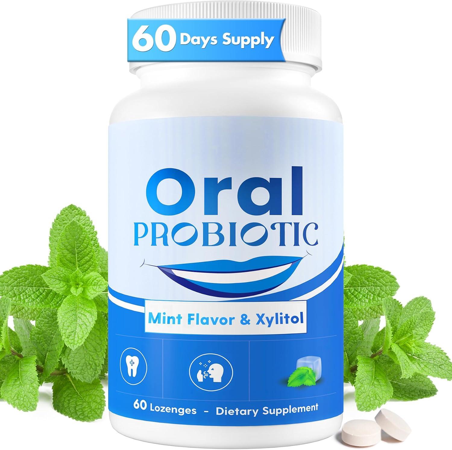 Oral Probiotics Showdown: 11B CFU Mint, 60 Caps, Tested for Bad Breath & Gum Health
