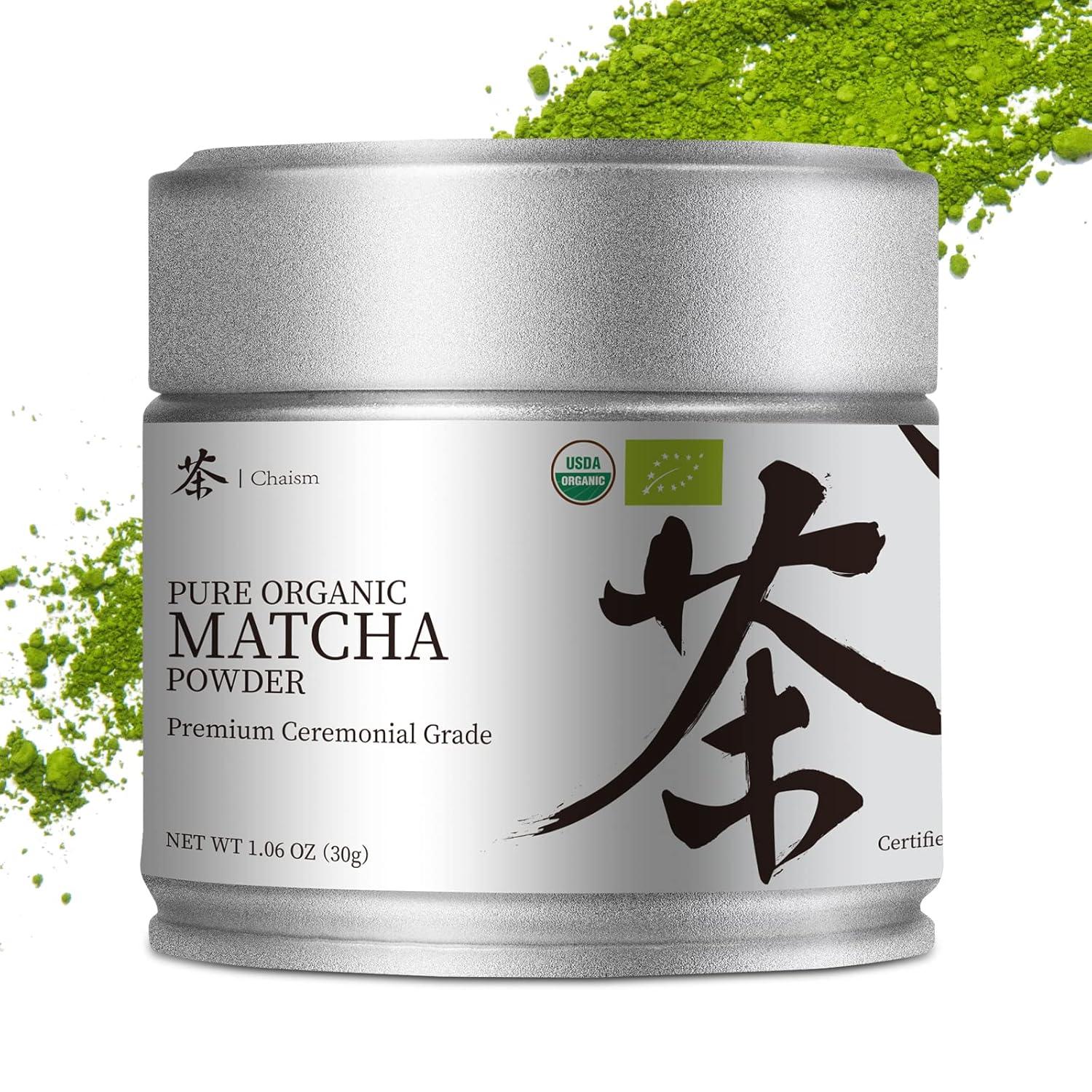 Surprising Showdown: Chaism's First Harvest Matcha vs. Regular - USDA Organic, No Additives