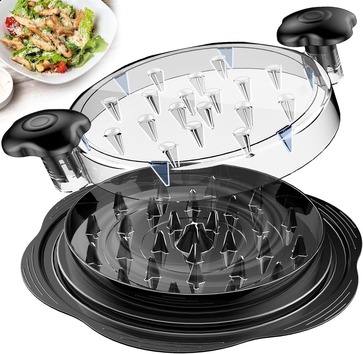 Chunky Chicken Shredder Showdown: Twist Handle, BPA-Free, Visible Meat