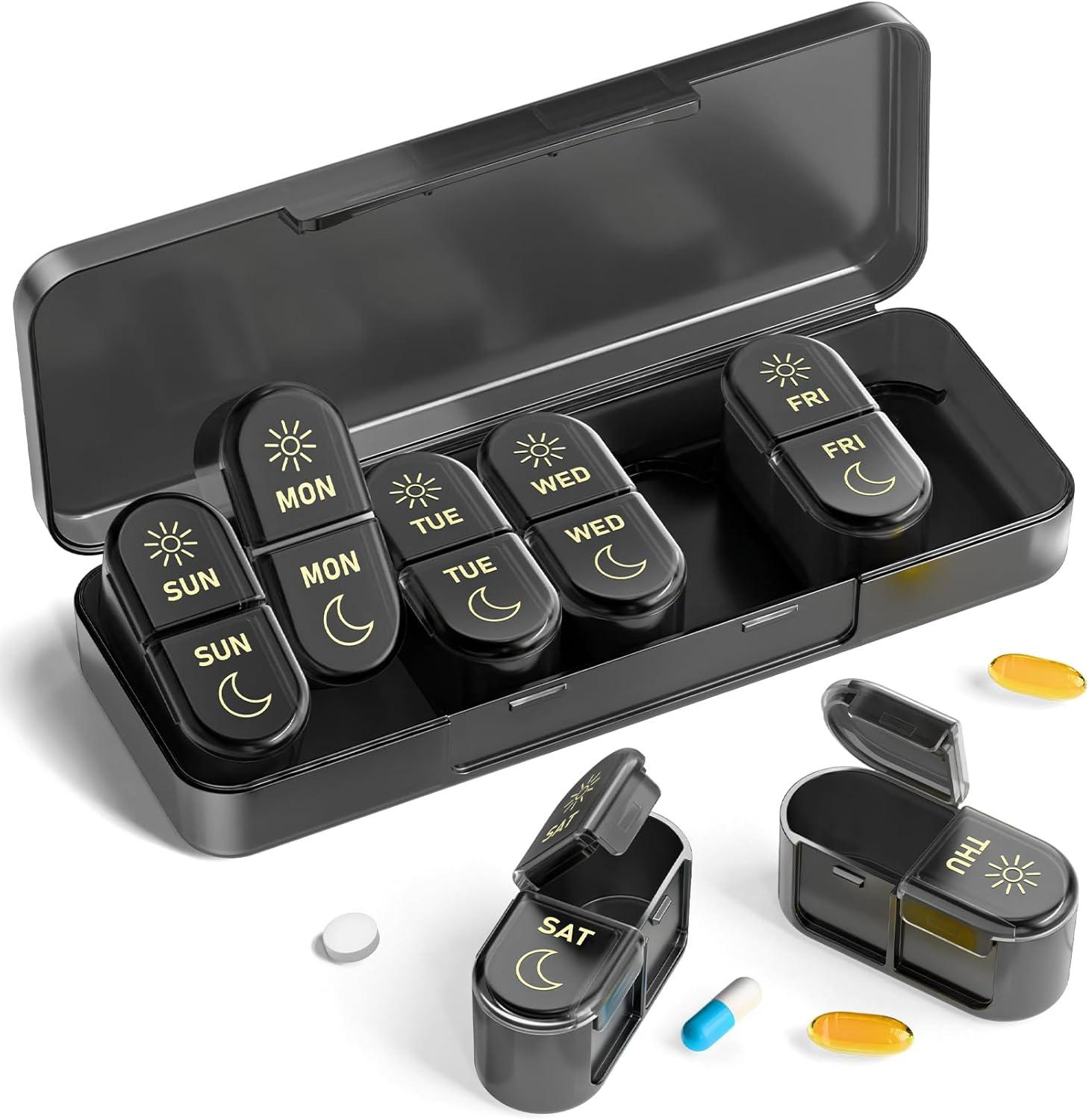 7-Day Pill Organizer Tested: Neoprene vs. Monthly Storage