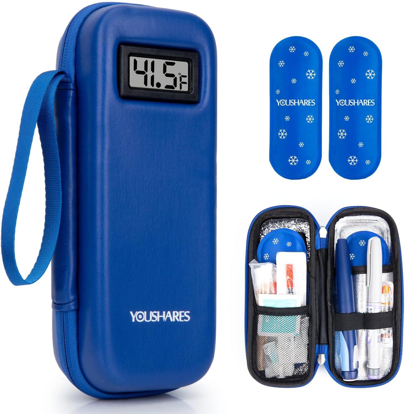 Youshares Insulin Cooler Tested: Surprising Temp Control & TSA Ice Packs for Medicine Travel