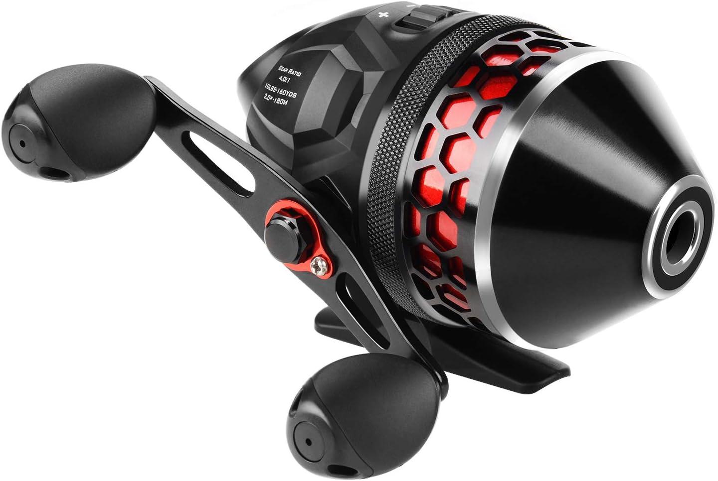 Surprising Insight: KastKing Brutus Spincast Reel's Push Button Cast, 4.0:1 Speed, 5 Bearings, Reversible Handle, Monofilament Line-Tested for Today's Anglers