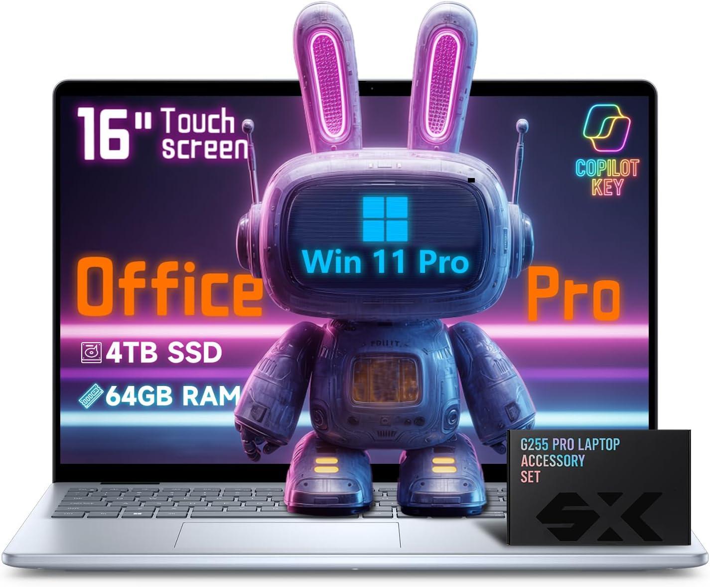 Dell Inspiron 16 Touchscreen: Business Laptop Showdown - Surprising AI Copilot Key & Office Pro Lifetime