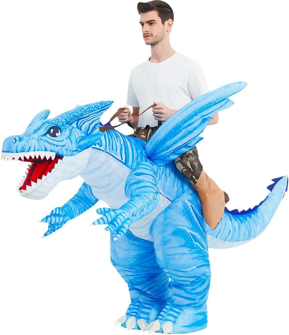 Halloween Costume Showdown: Inflatable Dino vs. Adjustable Headpiece Tested for Comfort