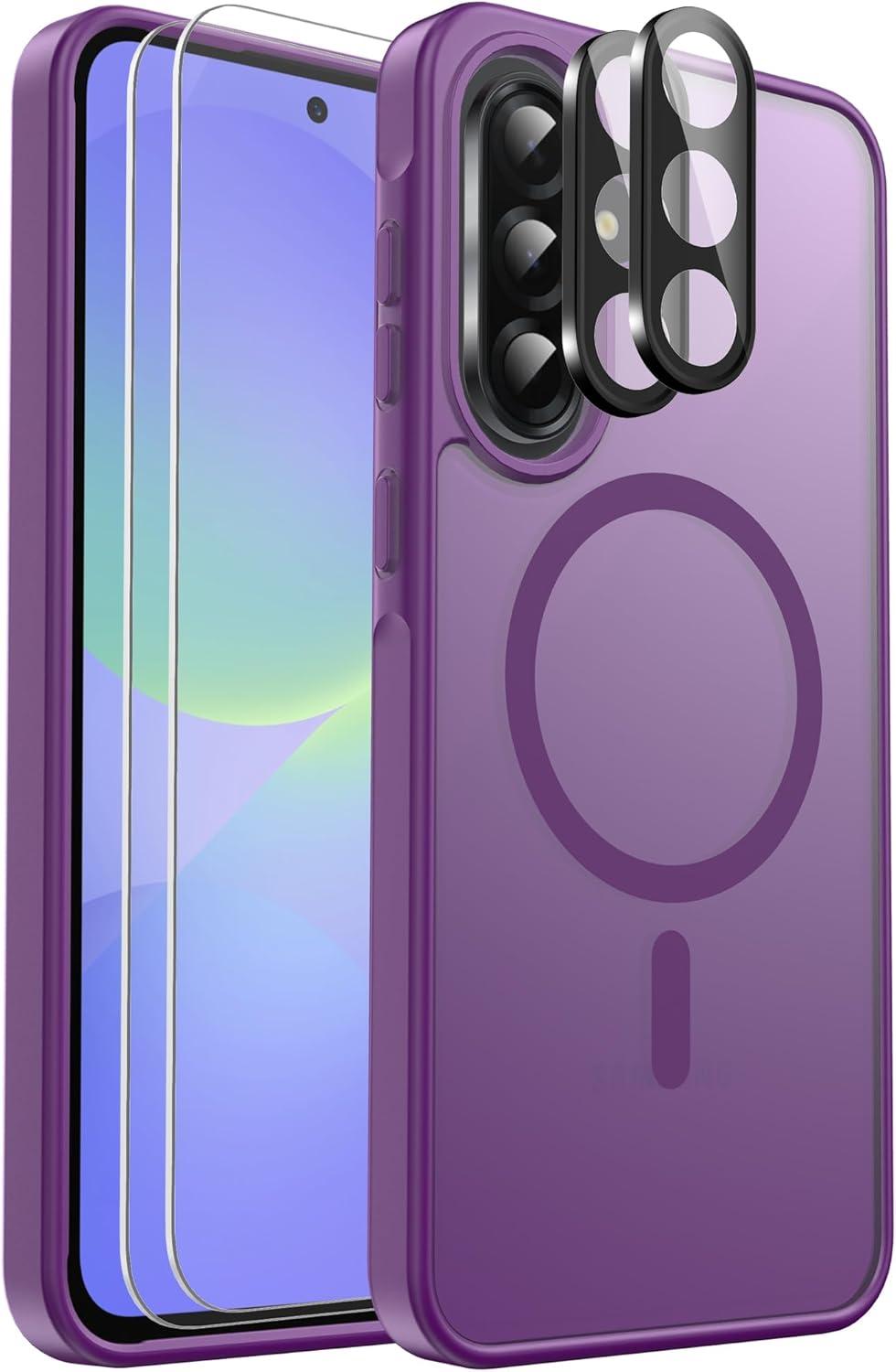 Surprising Protection: Ezanmull's [MagSafe Fit] [Screen + Lens] Phone Case... [Anti-Fingerprint]