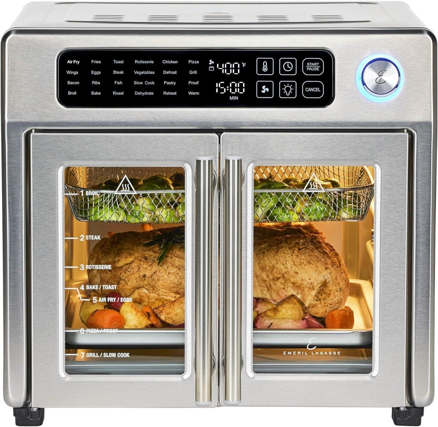 French Door Air Fryer Toaster Showdown: 26QT Capacity, 24 Functions…Surprising Efficiency?