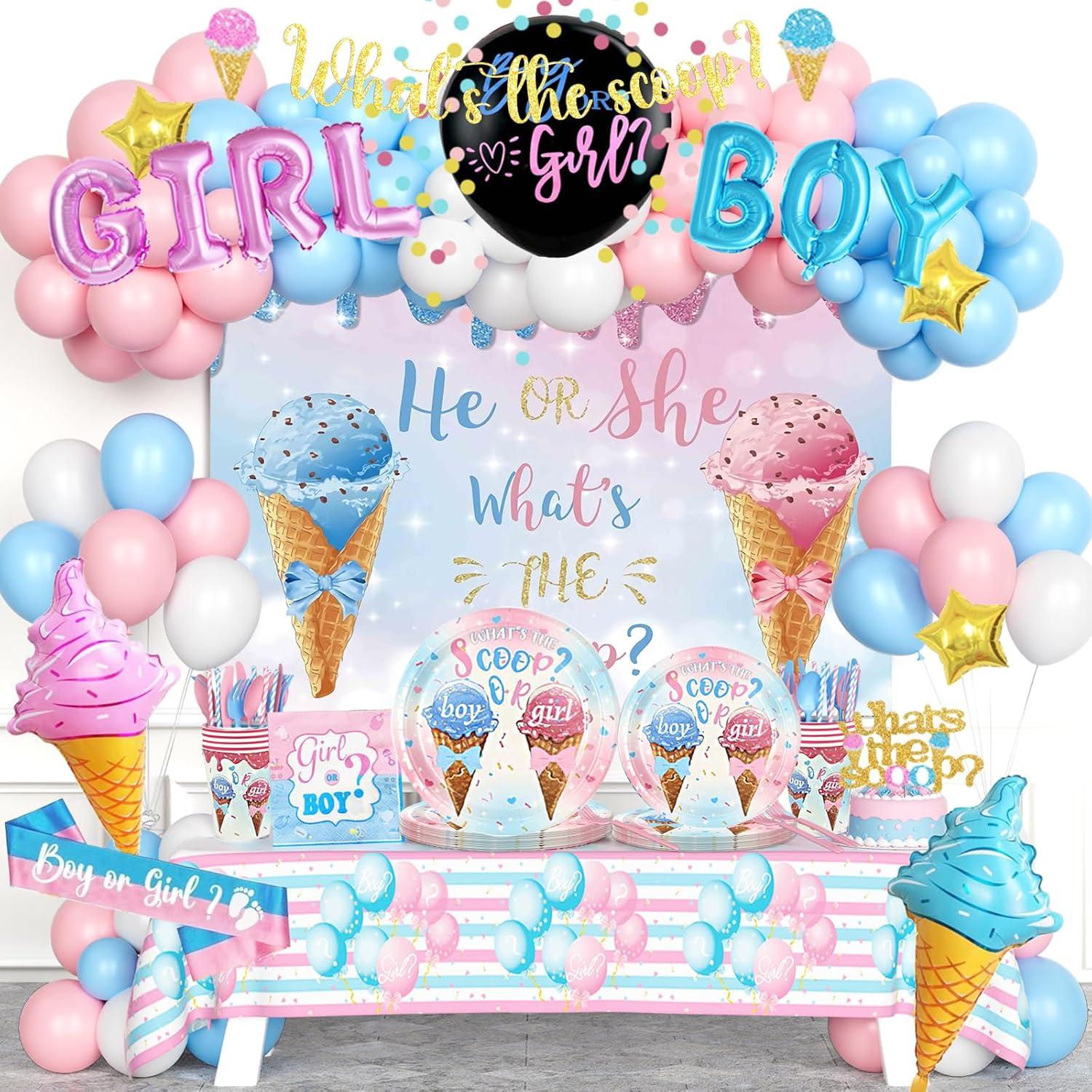 Scoop Design vs. Ice Cream Cone Party Supplies: 230 PCS Tested for Trending Use