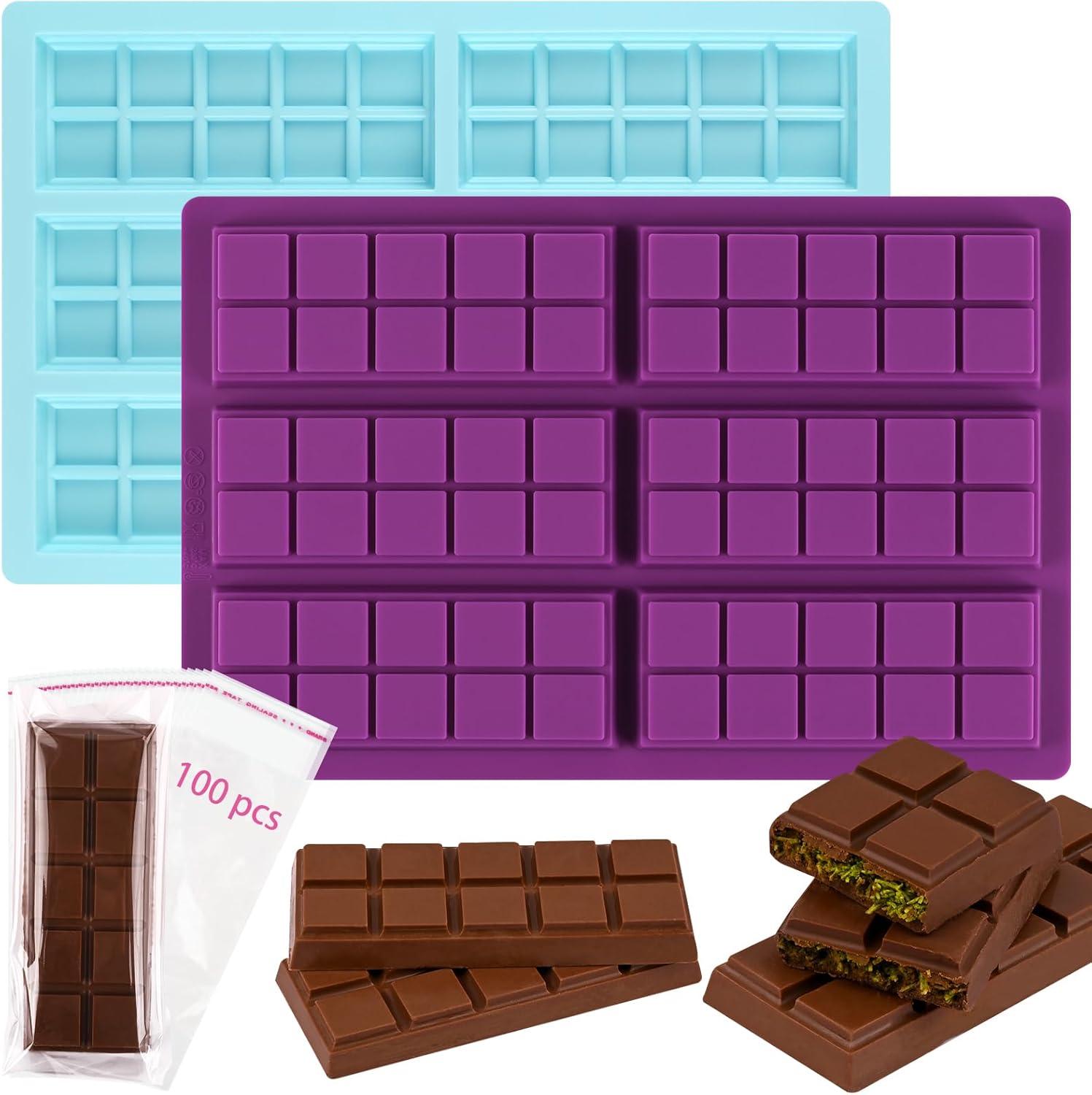 Showdown: 6-Cavity Silicone Molds vs. Deep Ones-100Pcs Reusable Bags, Knafeh Flavors