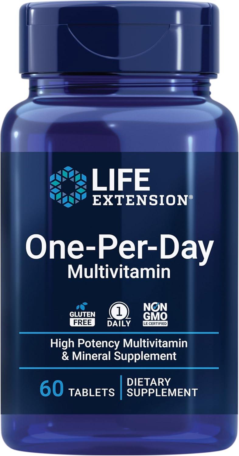 Life Extension Multivitamin Showdown: 25+ Nutrient Blend, Quercetin, 5-MTHF Folate Tested Non-GMO & Gluten-Free