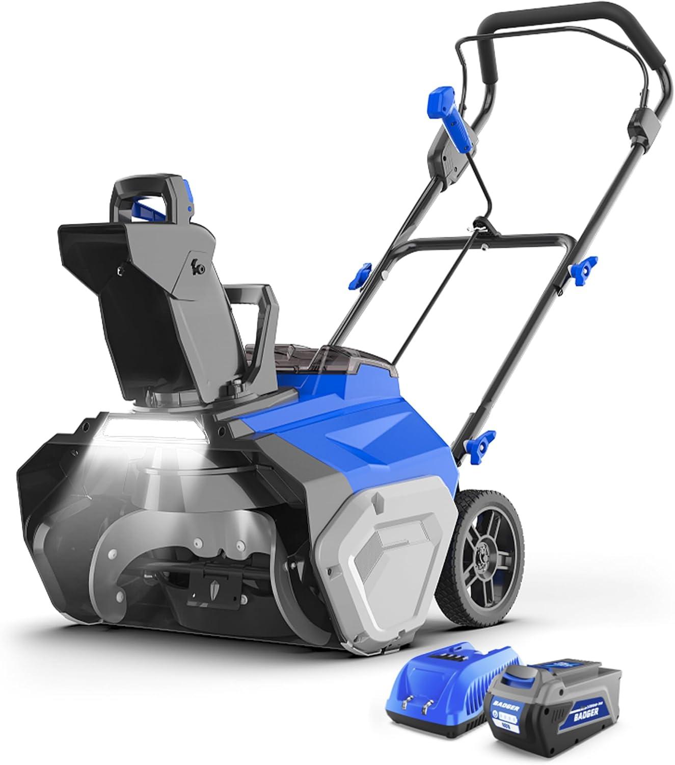 Surprising Snow Blower Power: 26-Ft Throw & 2-Battery Combo Tested for Heavy Snow