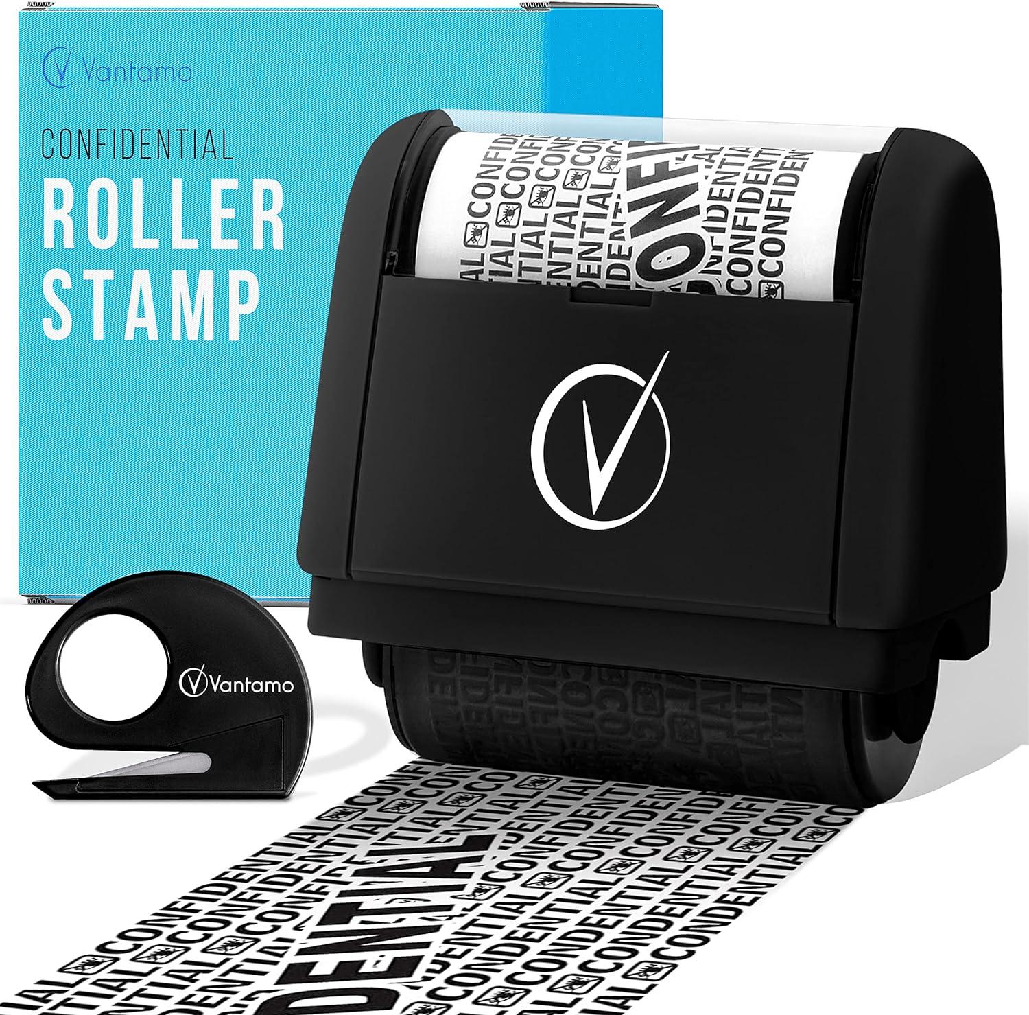 Vantamo Stamp Tested: Box Cutter vs. Sleek Digital Design for Sensitive Info Protection