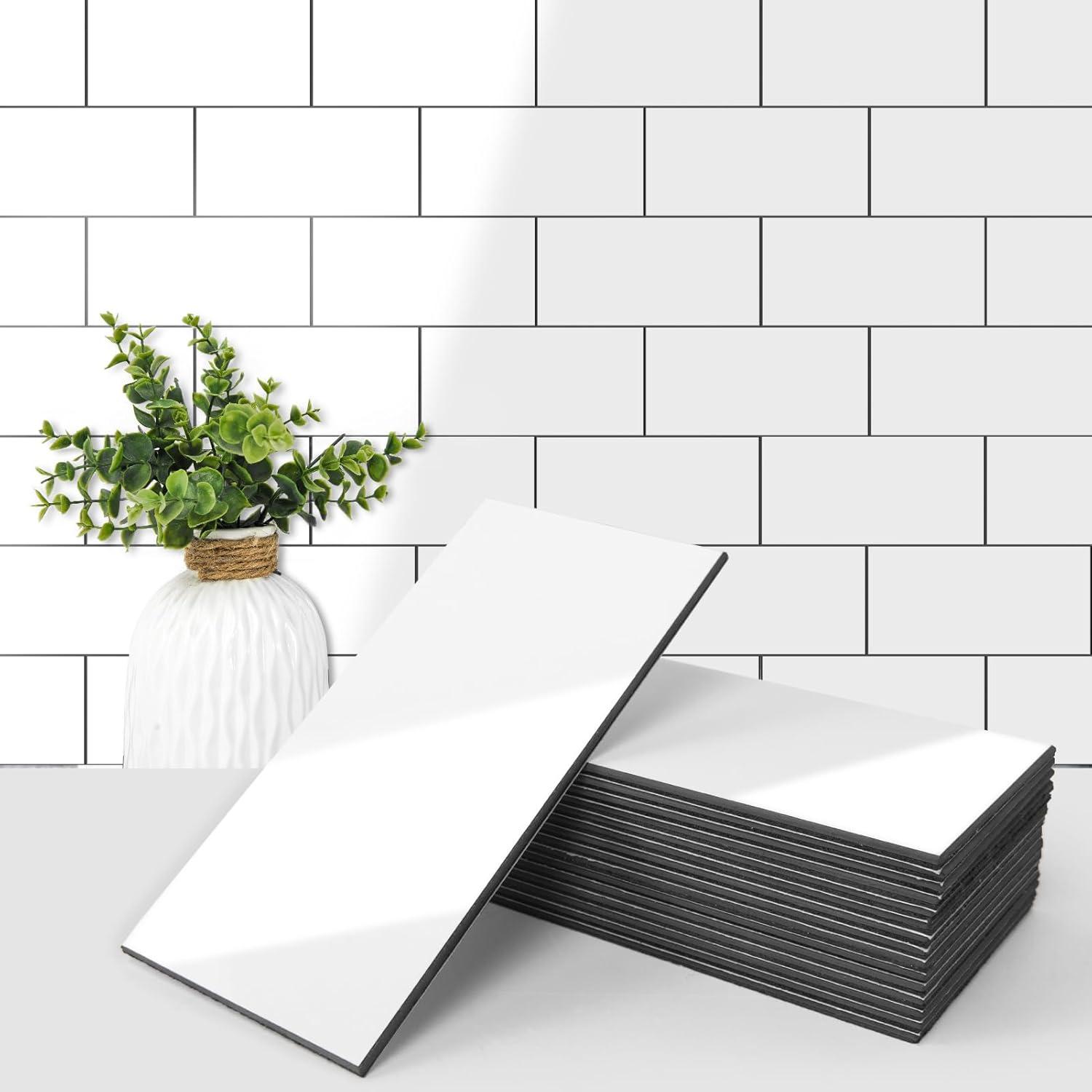 Surprising Durability in 20-Pack Peel-and-Stick Backsplash Tiles