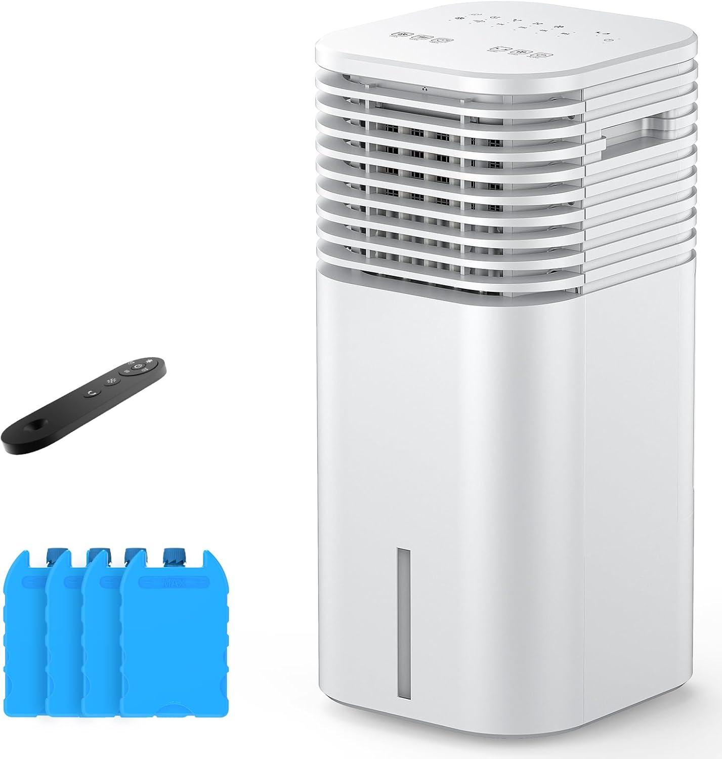 Windowless AC with 15H Timer & 120° Oscillation Tested: 3-IN-1 Ventless for Home Office