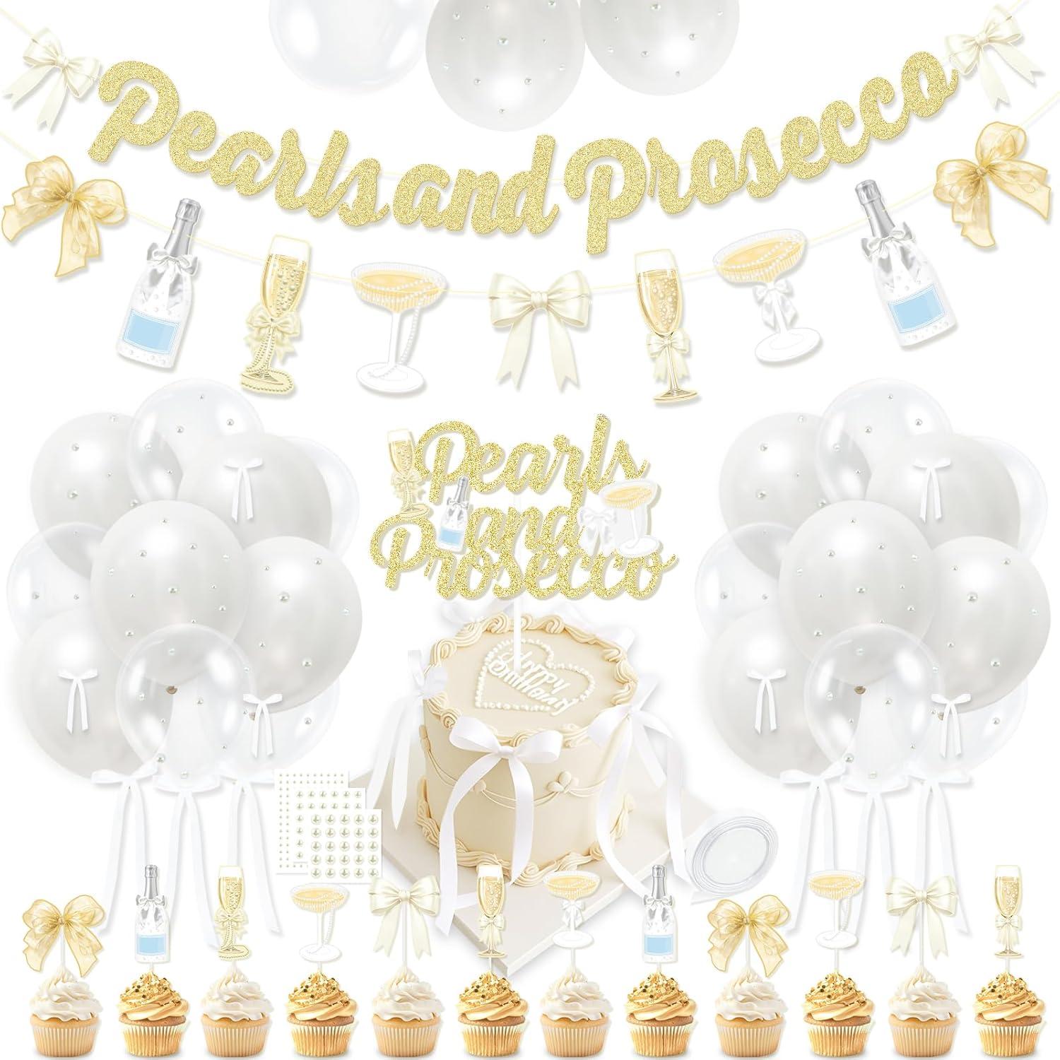 Pearls and Prosecco Wall Decal: Surprising Insight on Stress-Free Bridal Decor