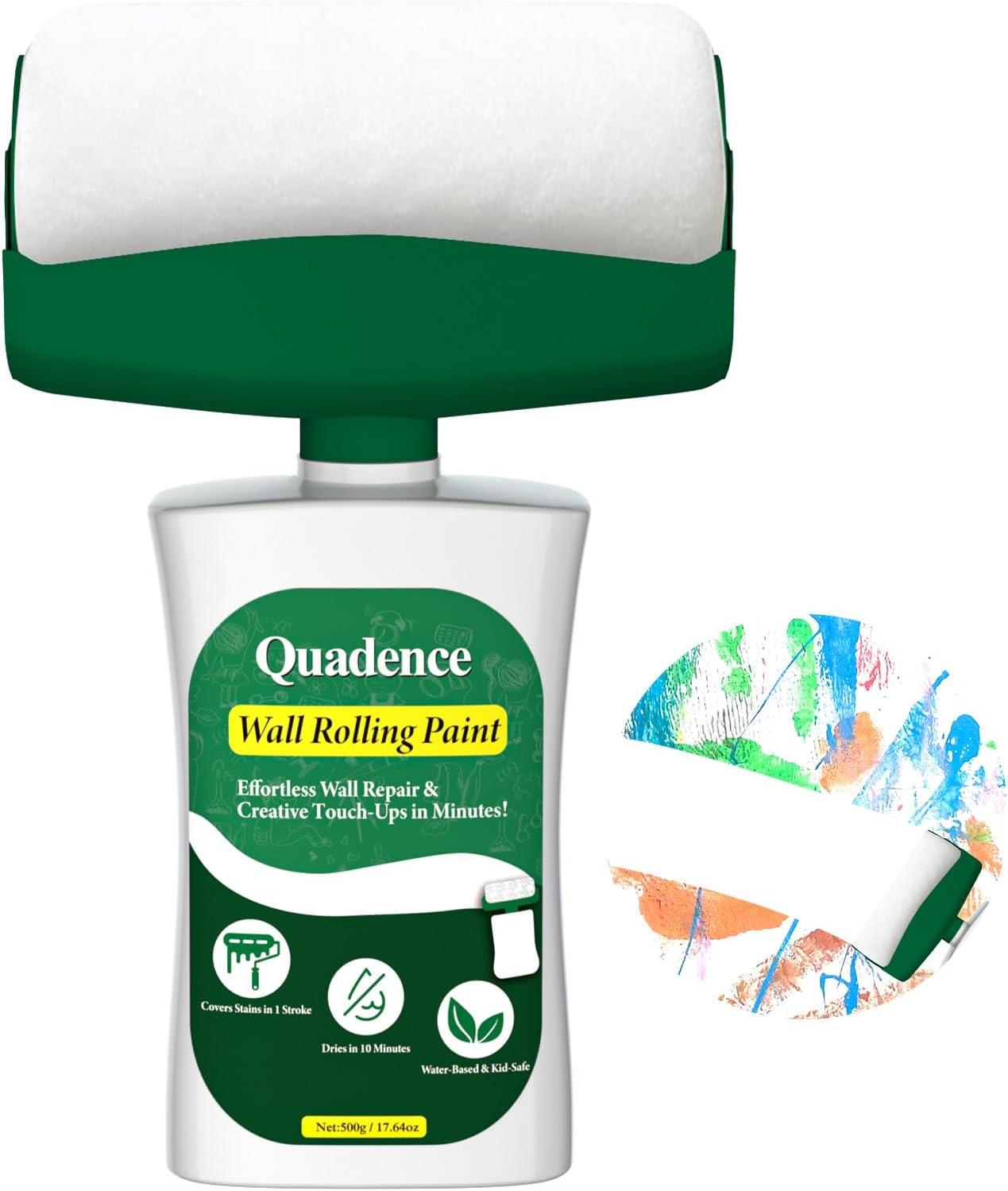 Touch-Up Paint Showdown: 500g & Roller - Low Odor, Water-Based Graffiti & Stain Fix!