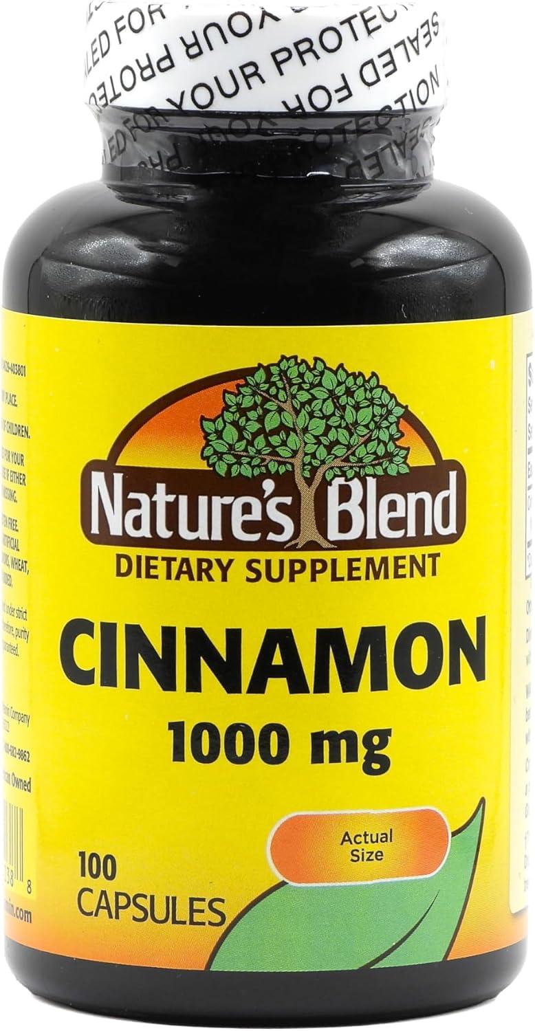 Nature's Blend Cinnamon 1,000 mg Caps Tested vs. Neutral's... 800 mg: Surprising Benefit?
