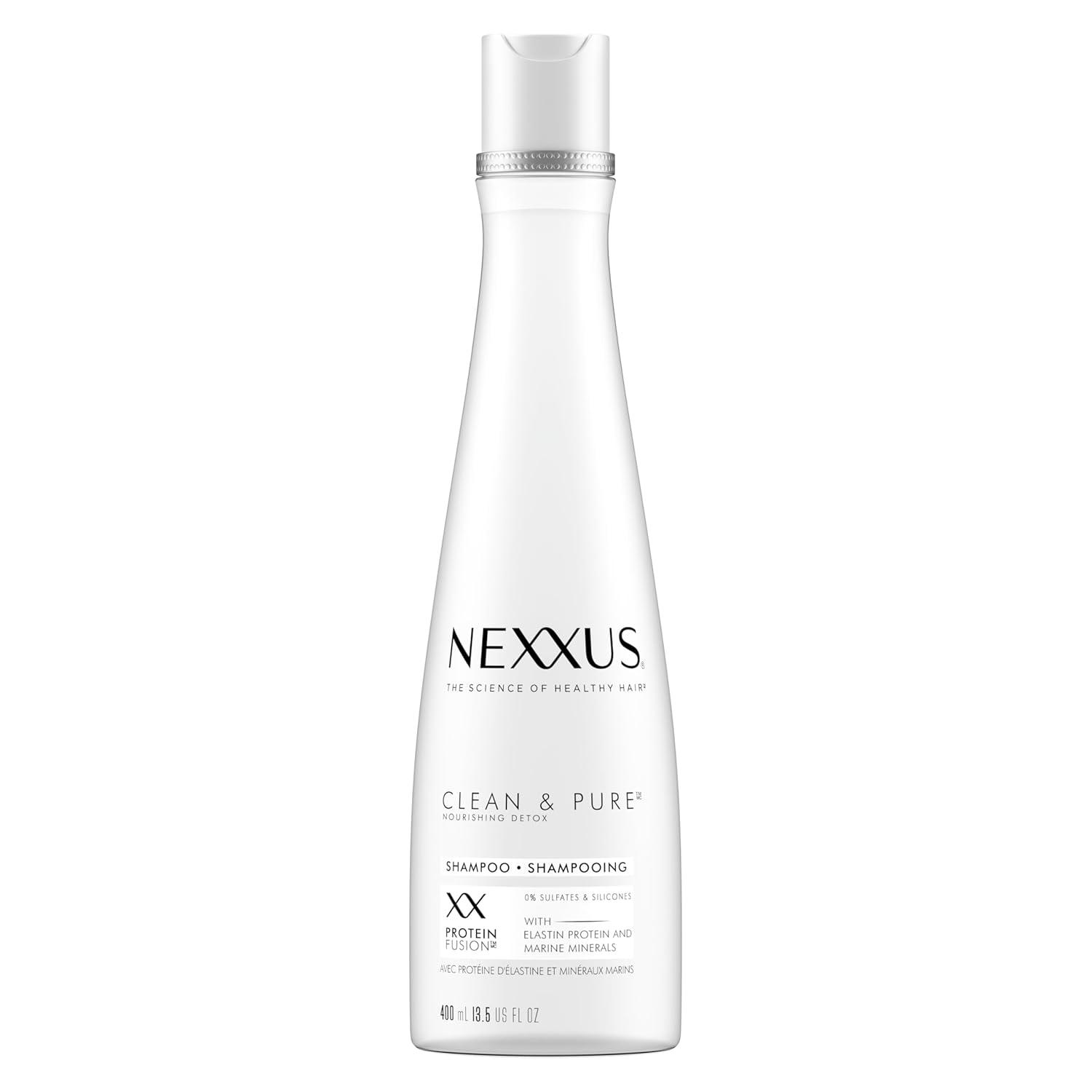 Nexxus Clean & Pure Shampoo Tested: Surprising ProteinFusion vs. Standard Clarifying Benefits