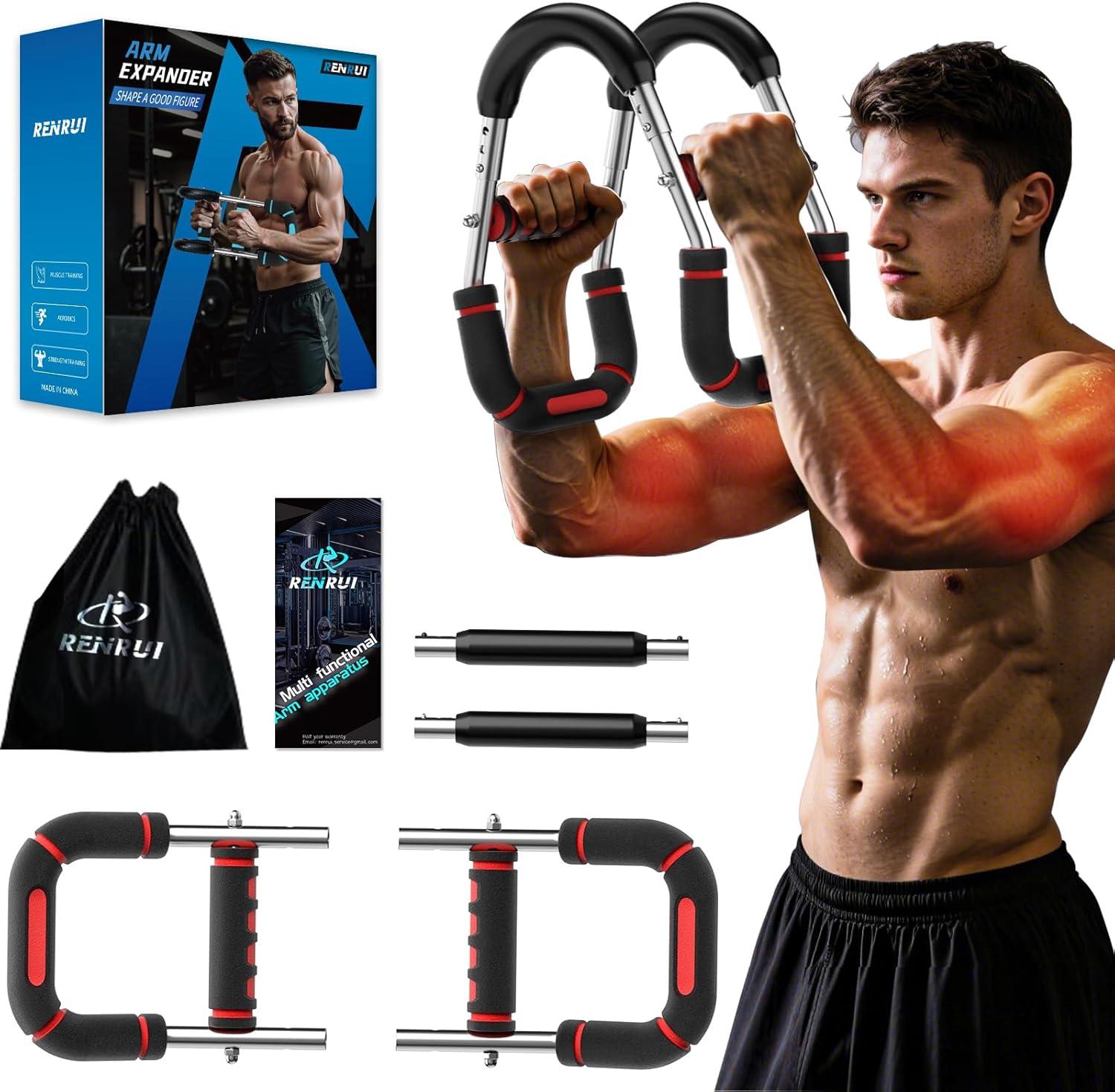 Best Arm Trainer - Twister Adjustable 5 Resistance Chest & Arm Workout Equipment with Carry Bag Review