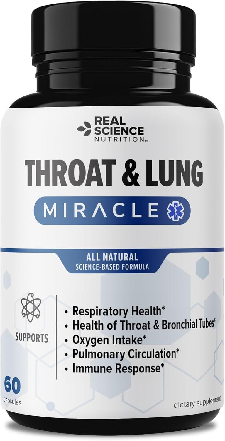 Best Respiratory Support - Throat & Lung Miracle for Adults Review