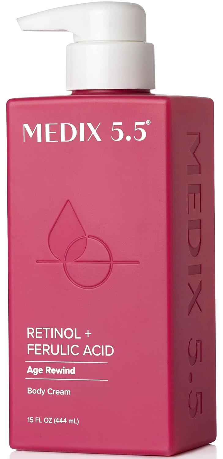 Best Crepey Skin Retinol Body Cream - Medix 5.5 Review