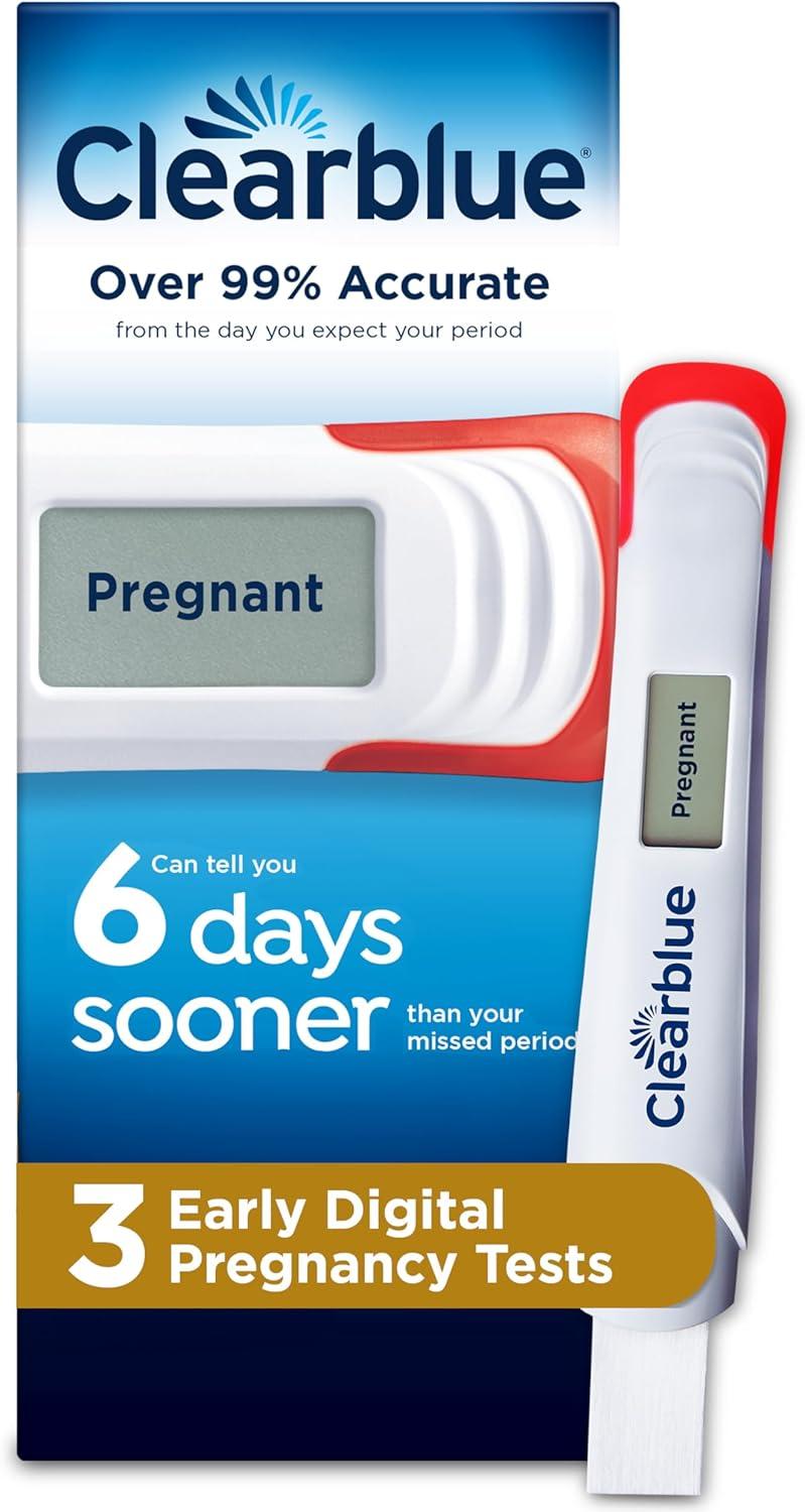 Best Pregnancy Test - Clearblue Early Digital, 3 Ct Review