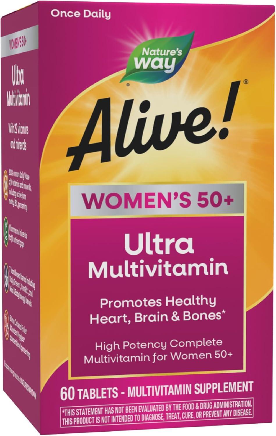 One A Day vs Nature's Way: Surprising Nutrient Showdown for 50+ Women