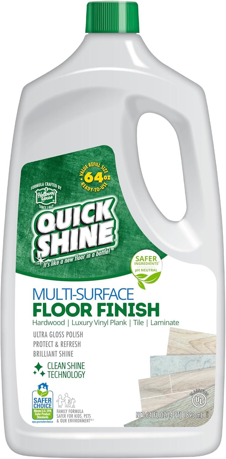 Best Floor Cleaner - Quick Shine Multi Surface Floor Finish 64oz Review