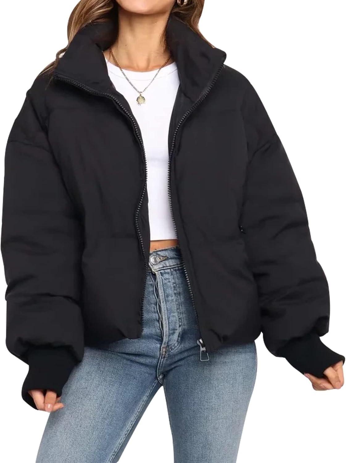 Best Women's Quilted Jacket - Gihuo Winter Cropped Puffer Coat 2025 Review
