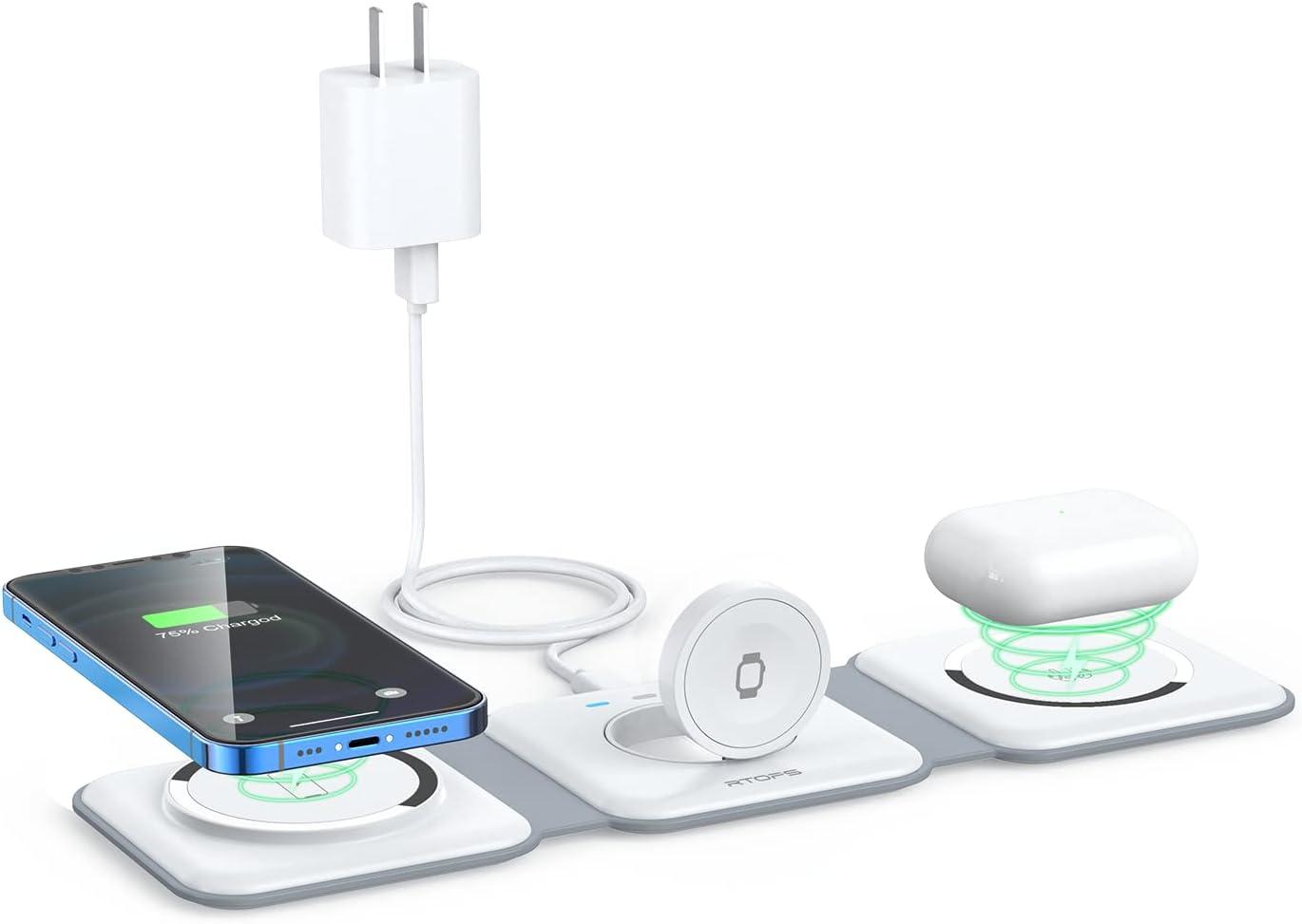 Best Wireless Charger - RTOPS 3 in 1 Folding Charger Review