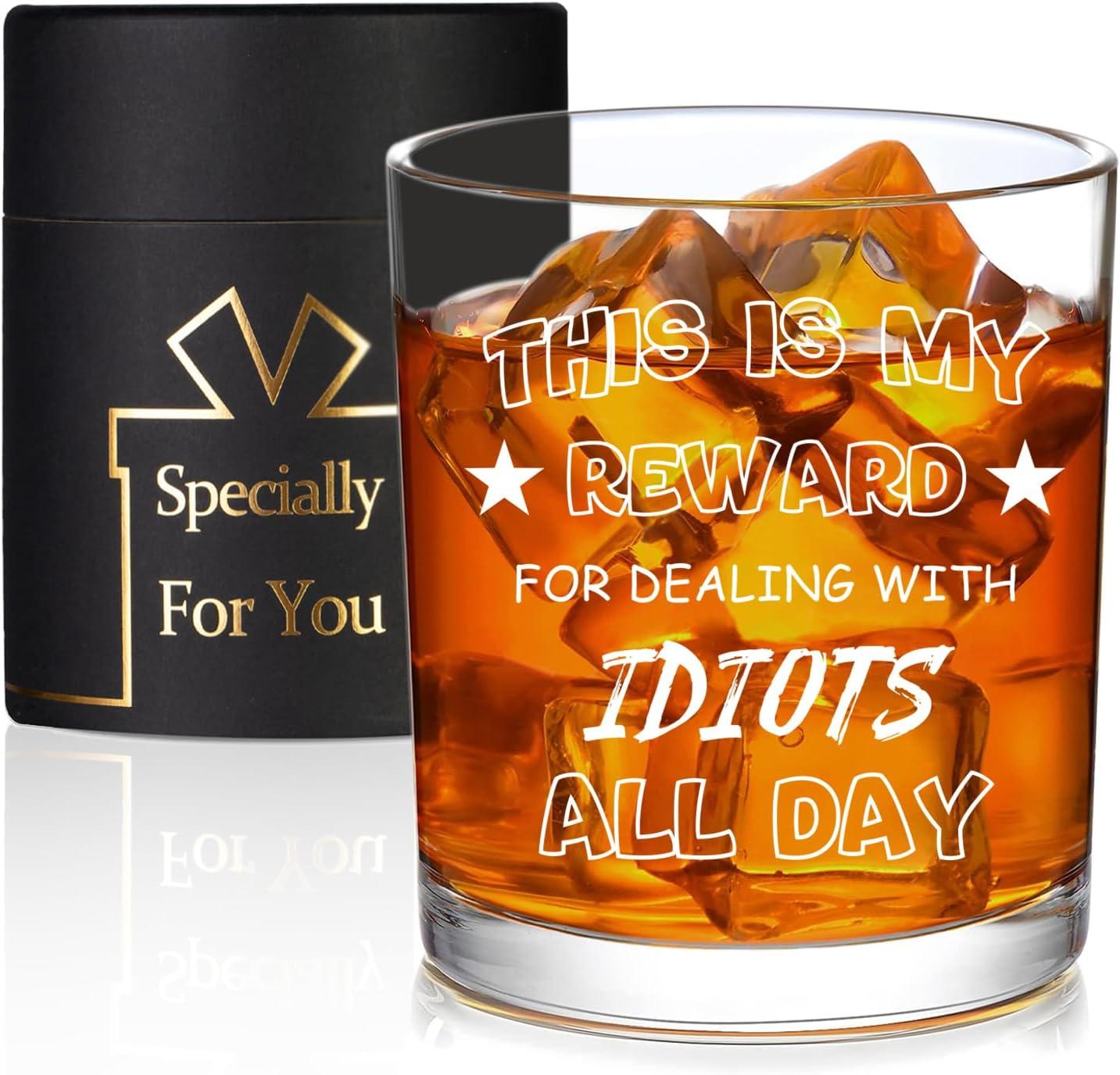 Premium Whiskey Set: Tested Durability, Made In The USA... Perfect Gift!