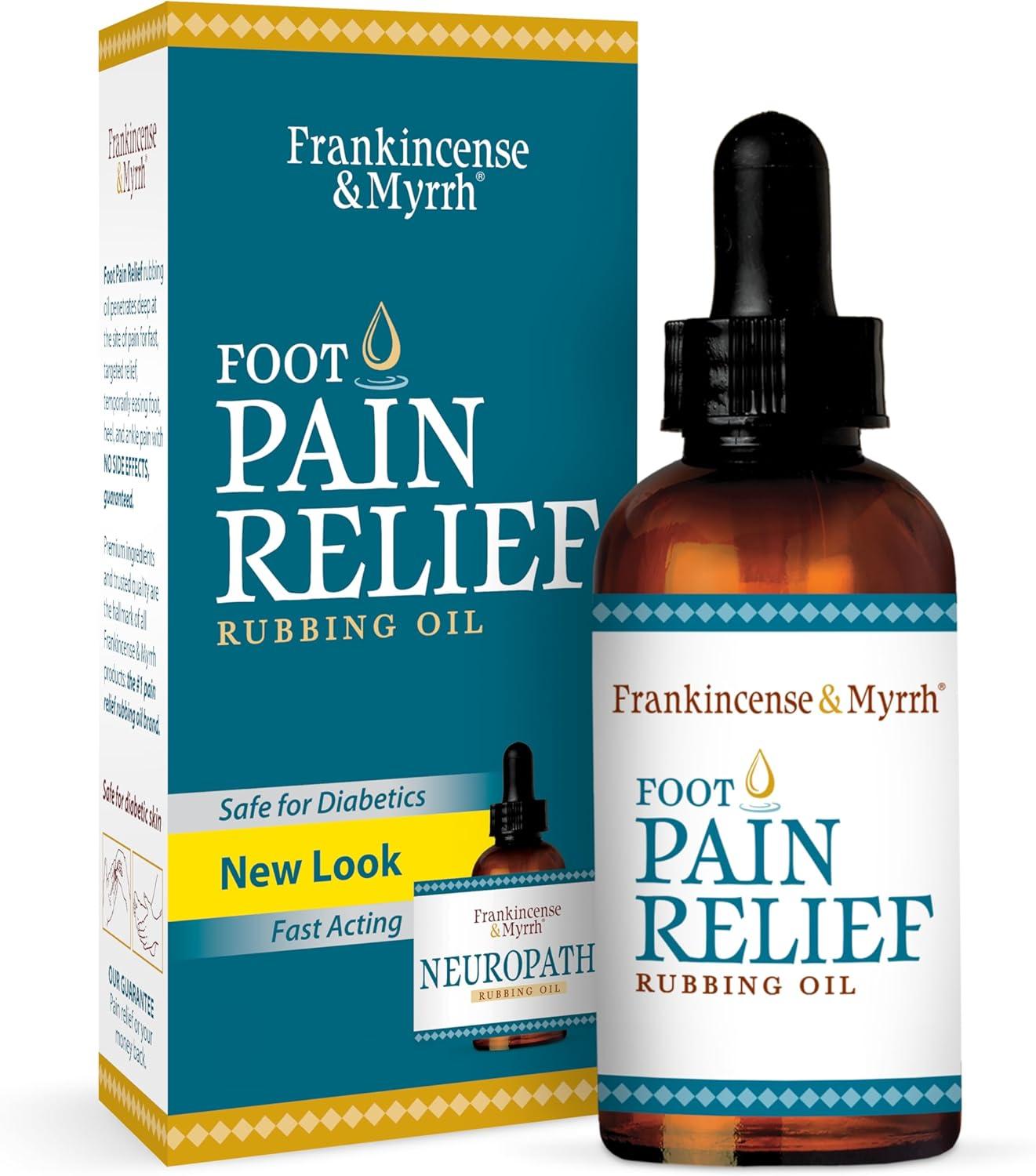 Frankincense Versus Myrrh Rub Tested For Neuropathy Pain...Great For Feet!