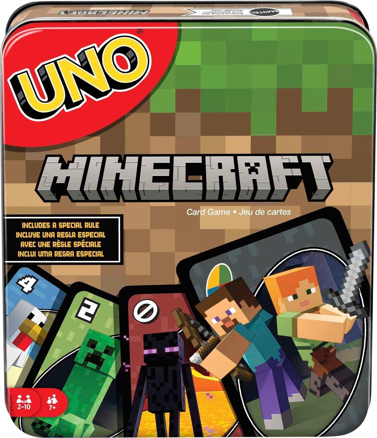 Uno vs. Minecraft: Surprising Family Game Test... as Retro Meets New!